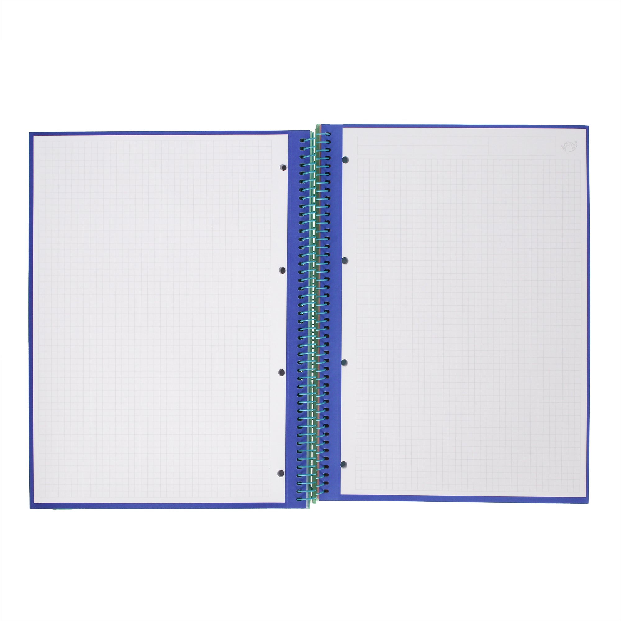 Libreta A4 verde 120 sheets - Grid paper and micro-perforated