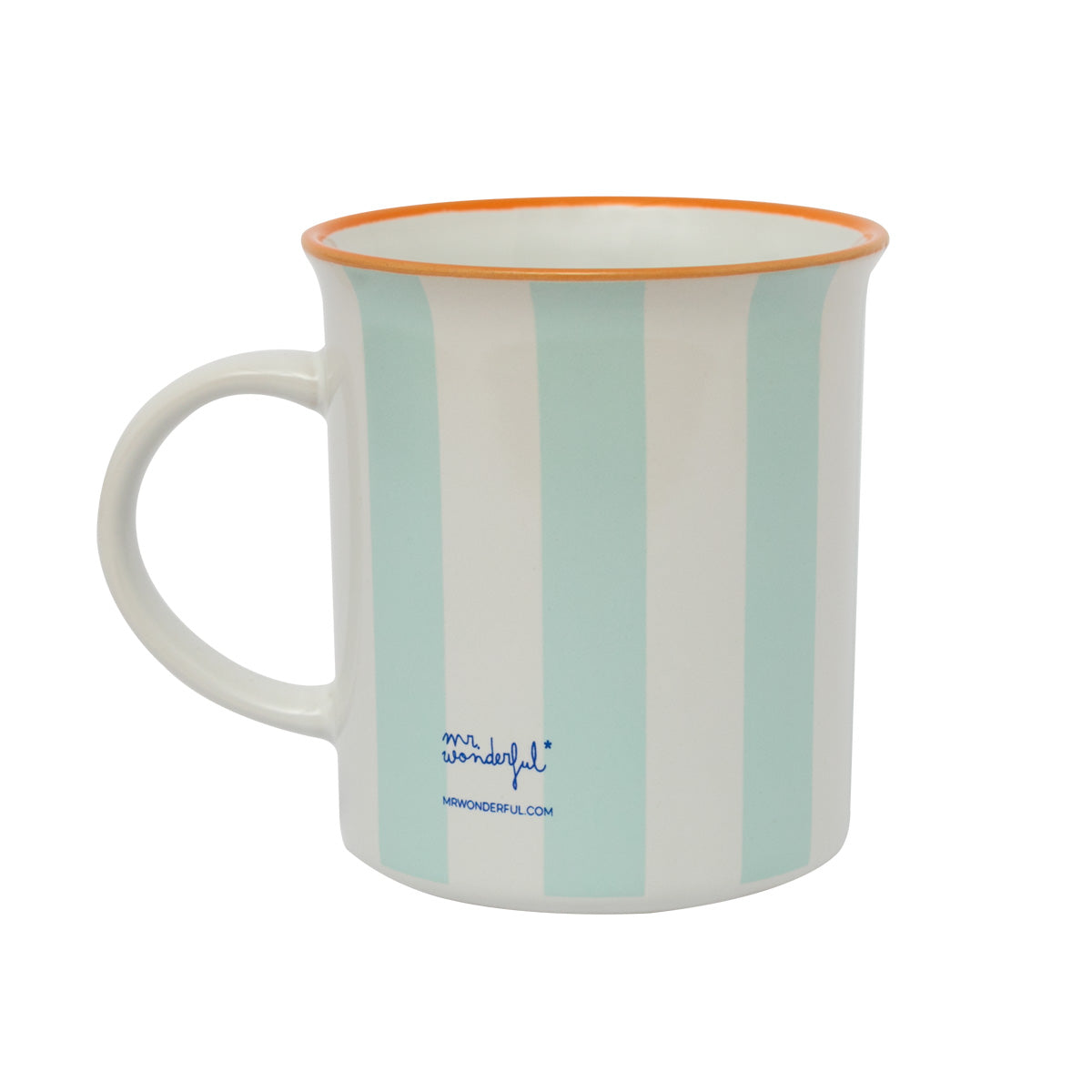 Mug bleu - Une belle journée à attendre 