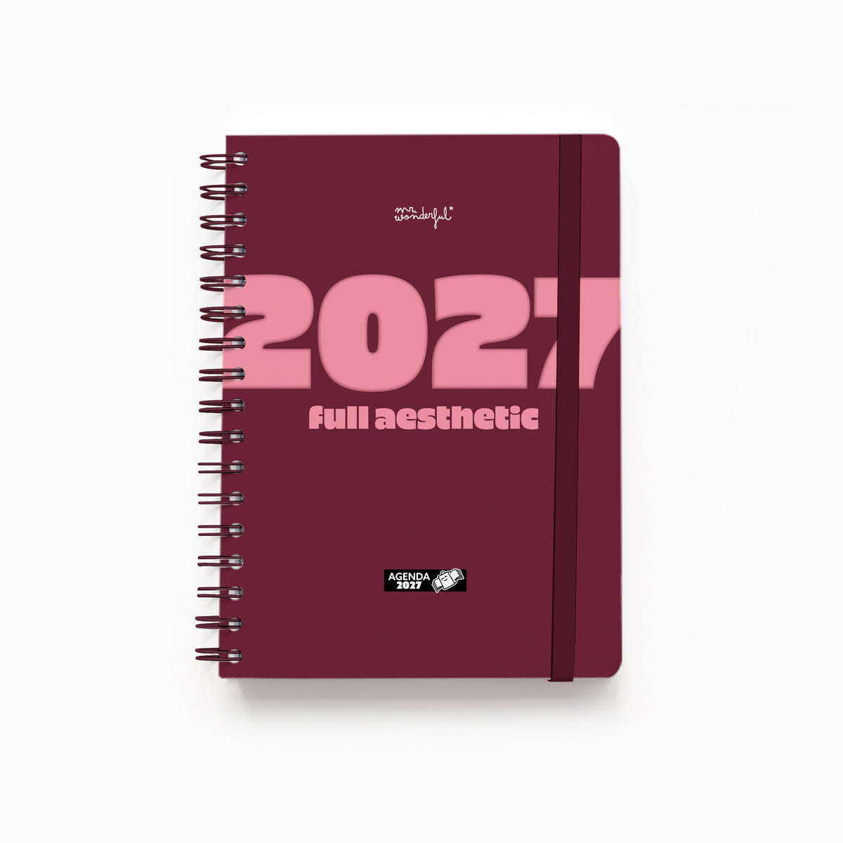Agenda Journalier 2027 - Full aesthetic
