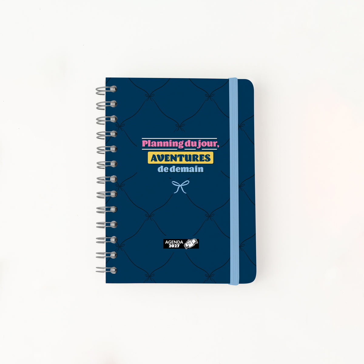 Agenda 2027 avec 8 feuilles d’autocollants Mr. Wonderful