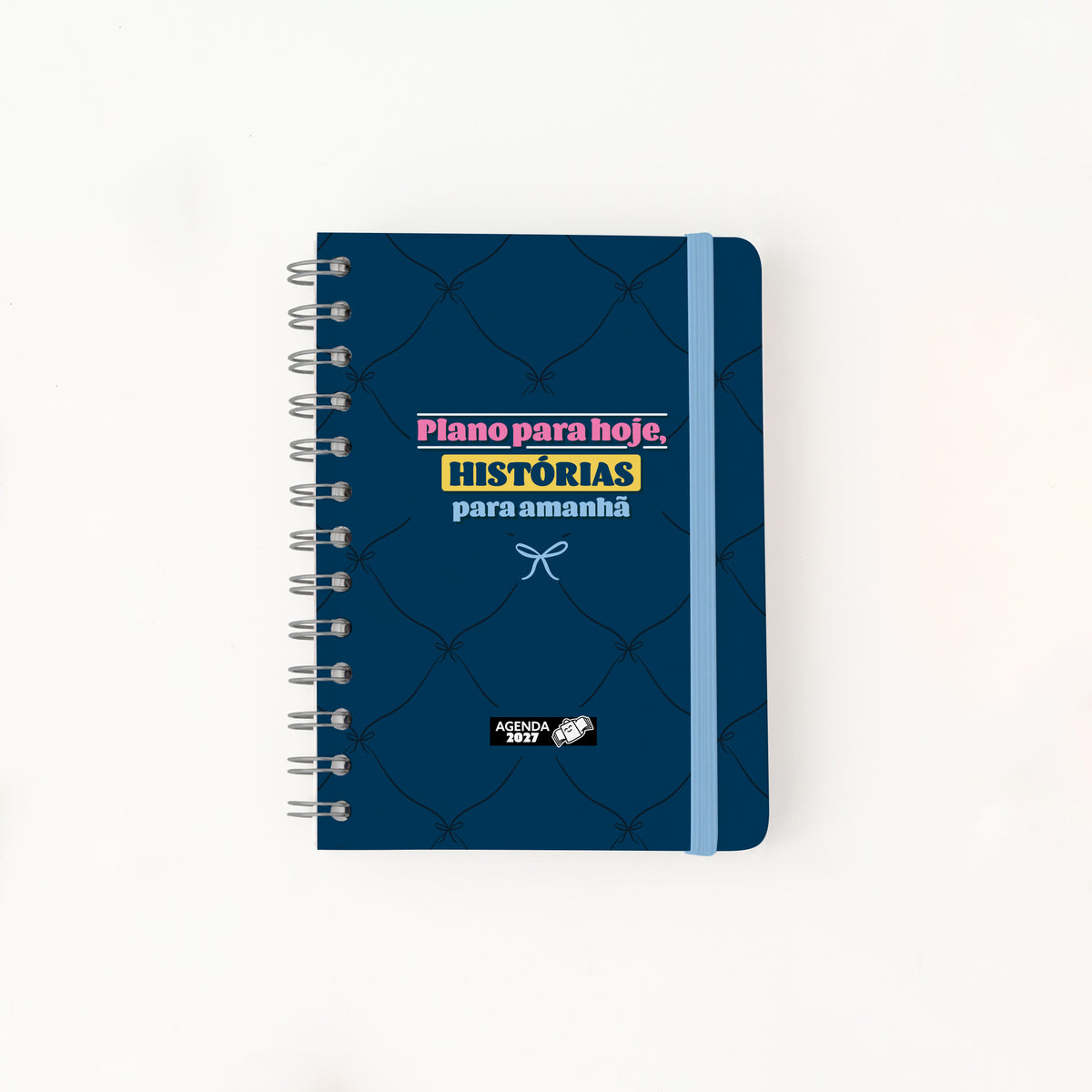 Agenda 2027 com 8 folhas de autocolantes Mr. Wonderful