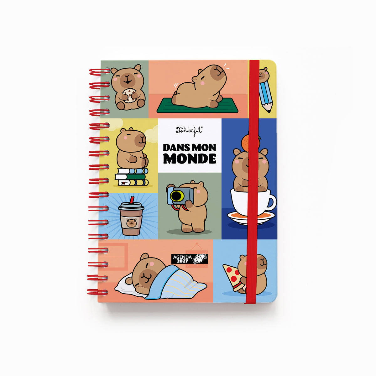 Agenda Dans mon monde Mr. Wonderful 2027