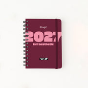 Agenda Settimanale piccola - 2027 Full Aesthetic | Mr. Wonderful