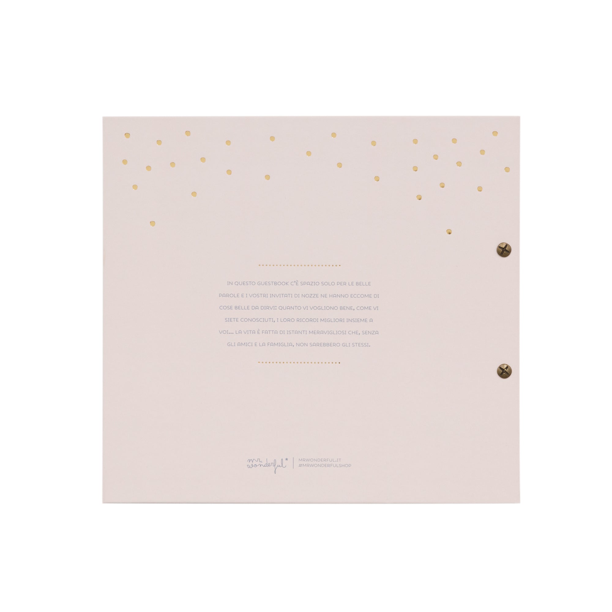 Guestbook di nozze per un matrimonio