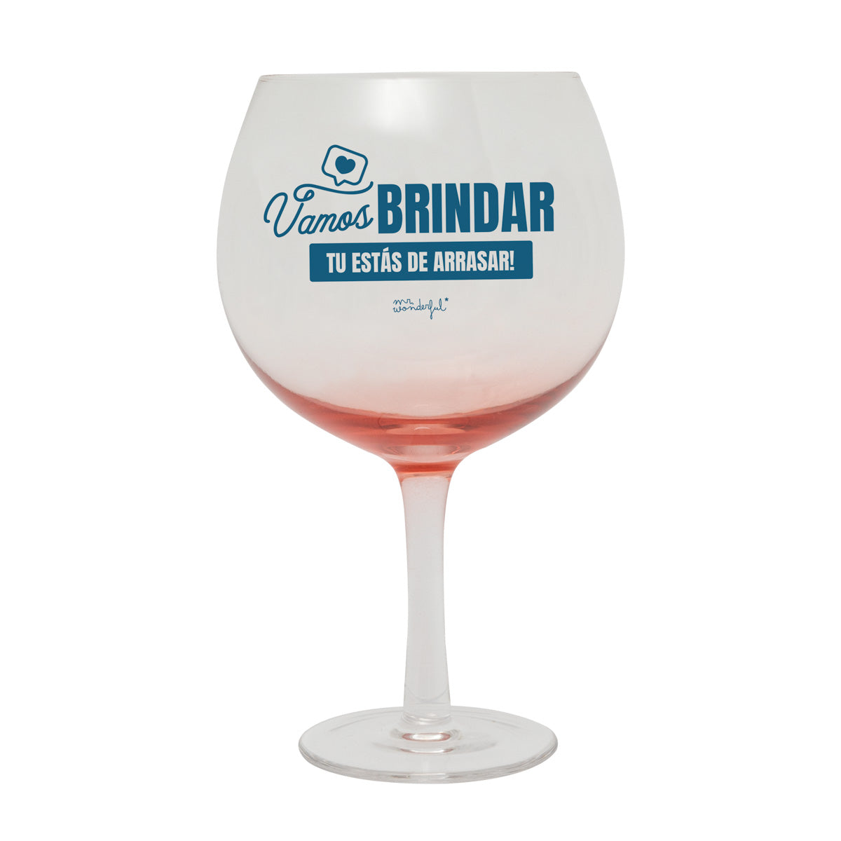 Copo de balão - Vamos brindar, tu estás de arrasar!