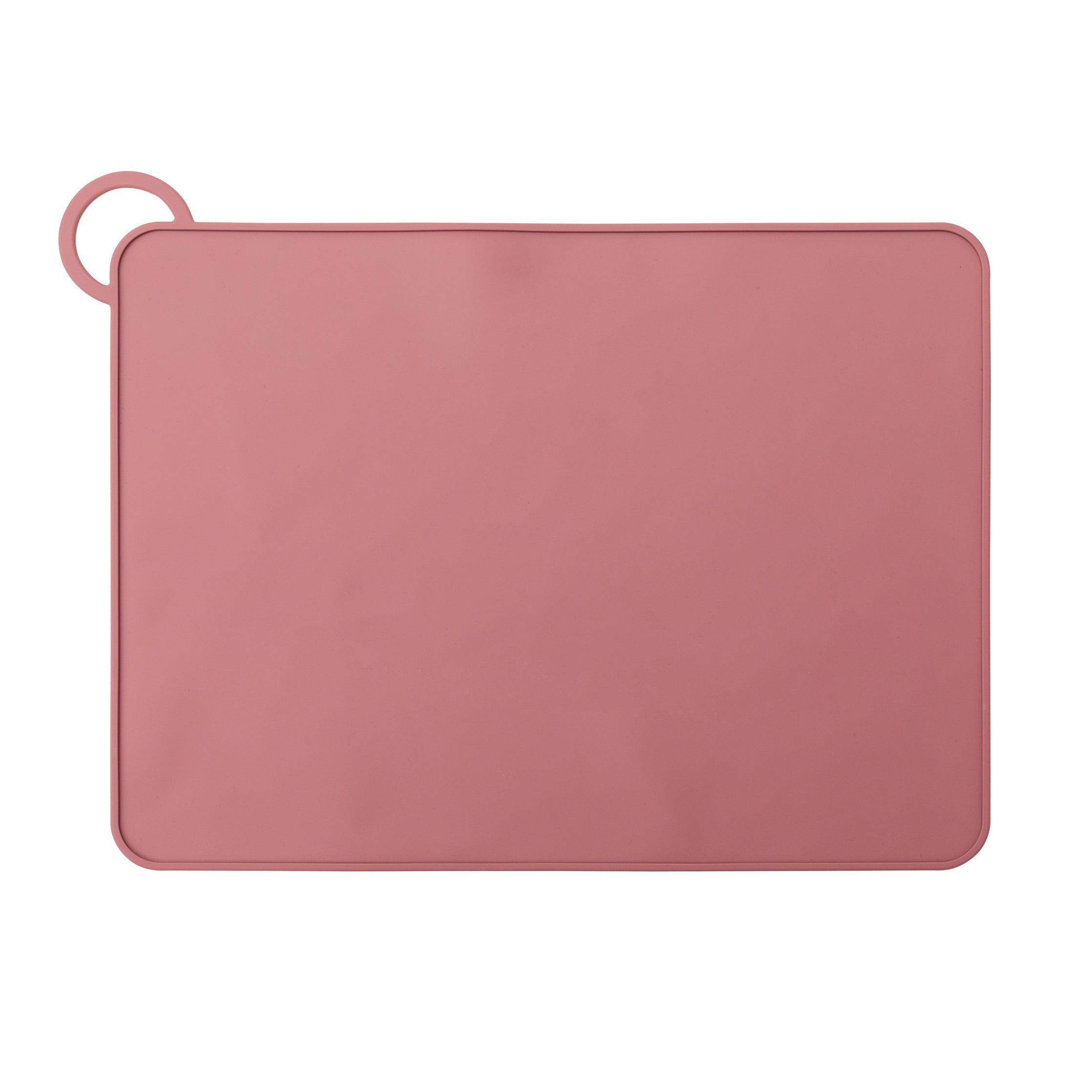 Silicone placemat for babies - Pink owl