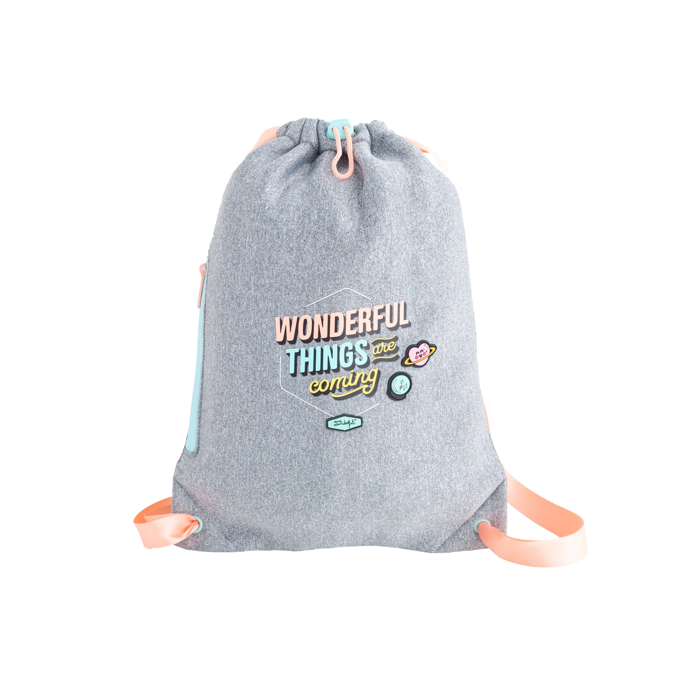 Small sack bag - Wonderful things are coming
