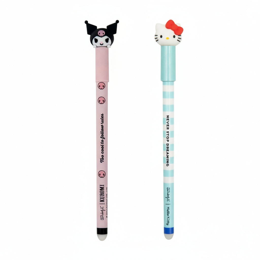Bolis borrables Bo-Bo Mr. Wonderful Hello Kitty y Kuromi