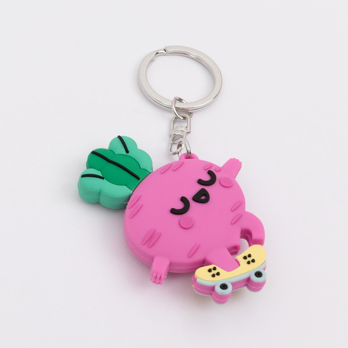 Keyring - Beetroot on a skateboard