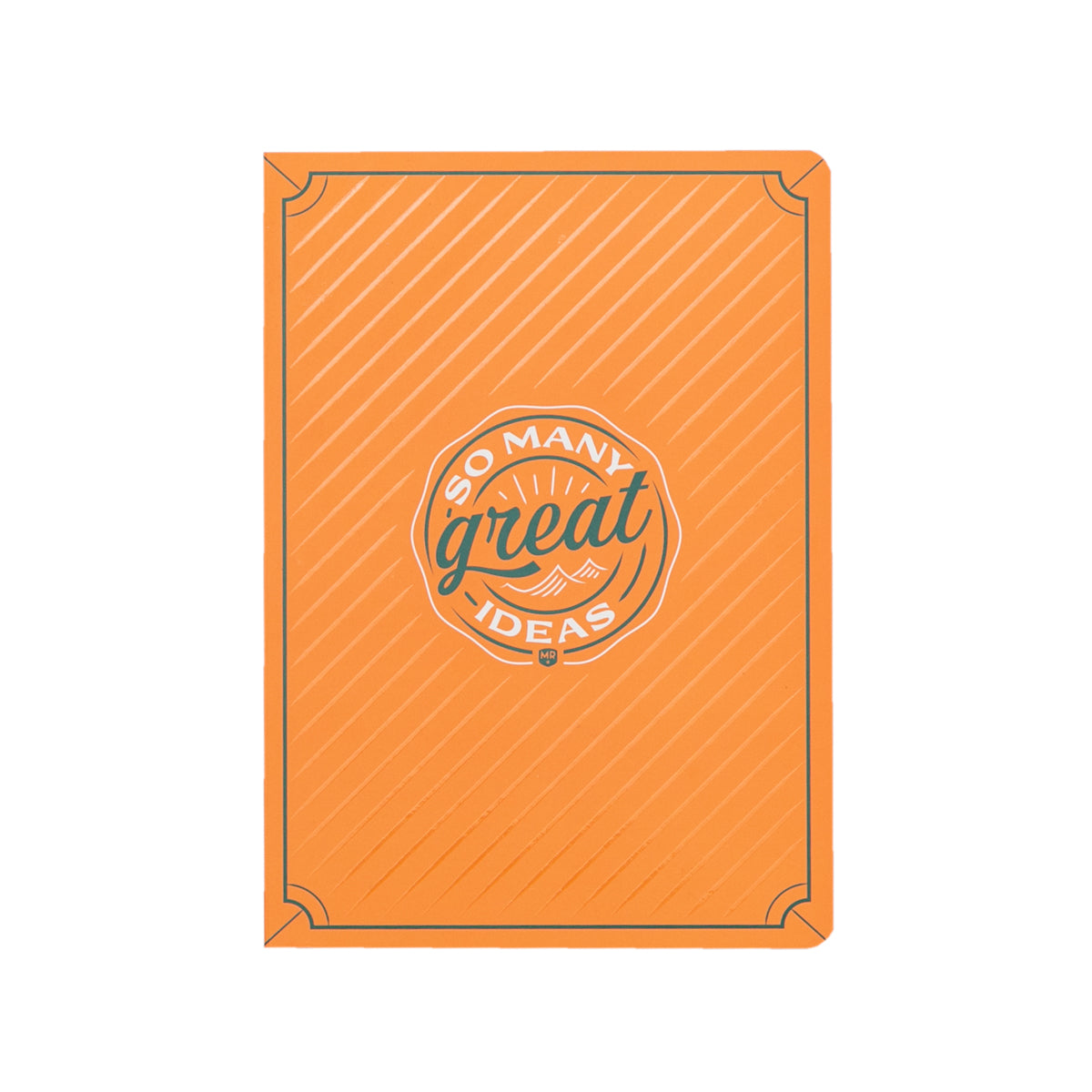 Carnet orange - Tant de bonnes idées