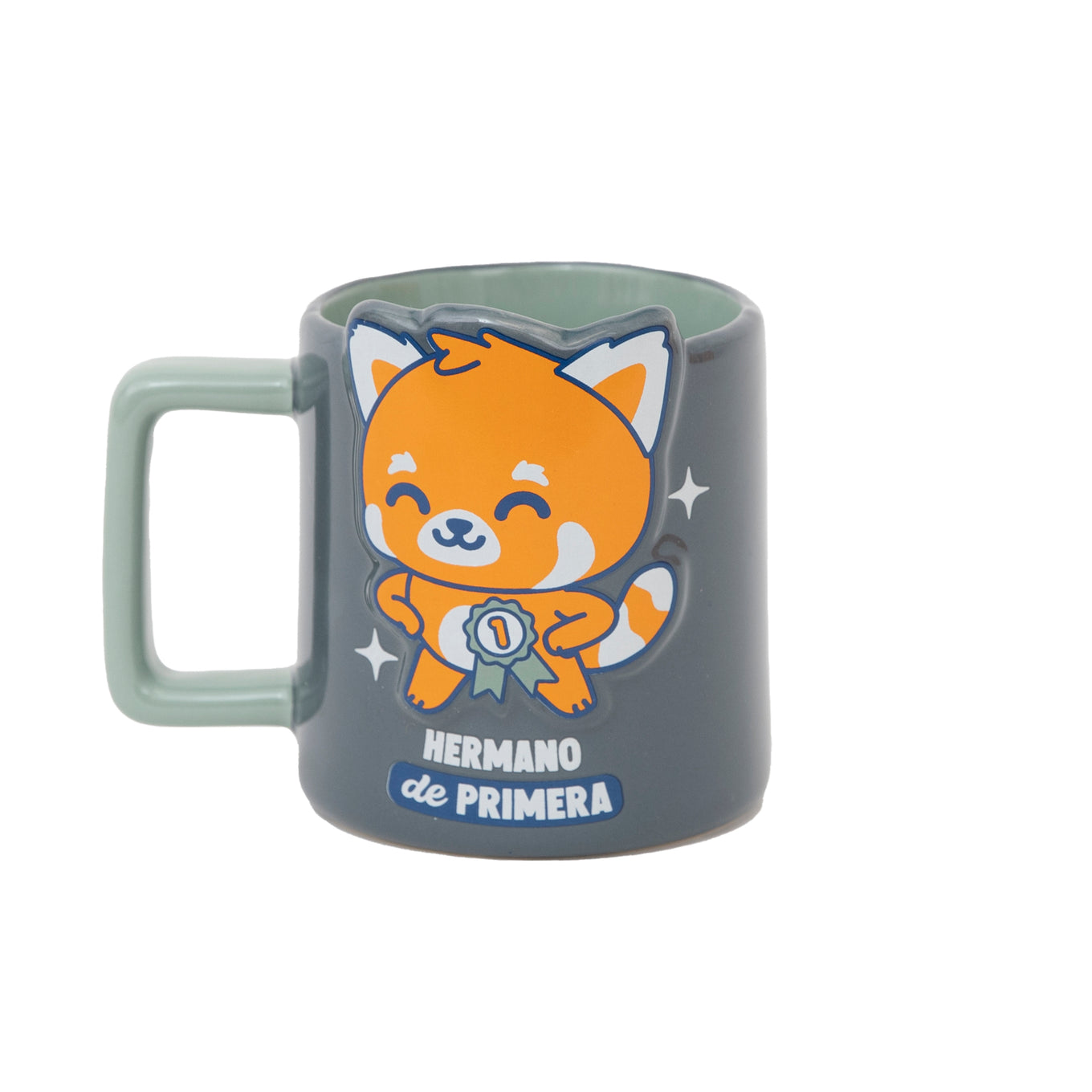 Taza 3D panda rojo - Hermano de primera | Mr.Wonderful