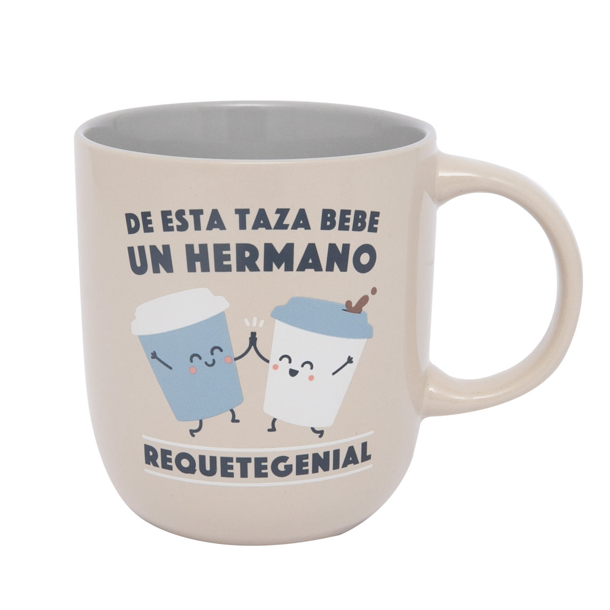 Taza - De esta taza bebe un hermano requetegenial