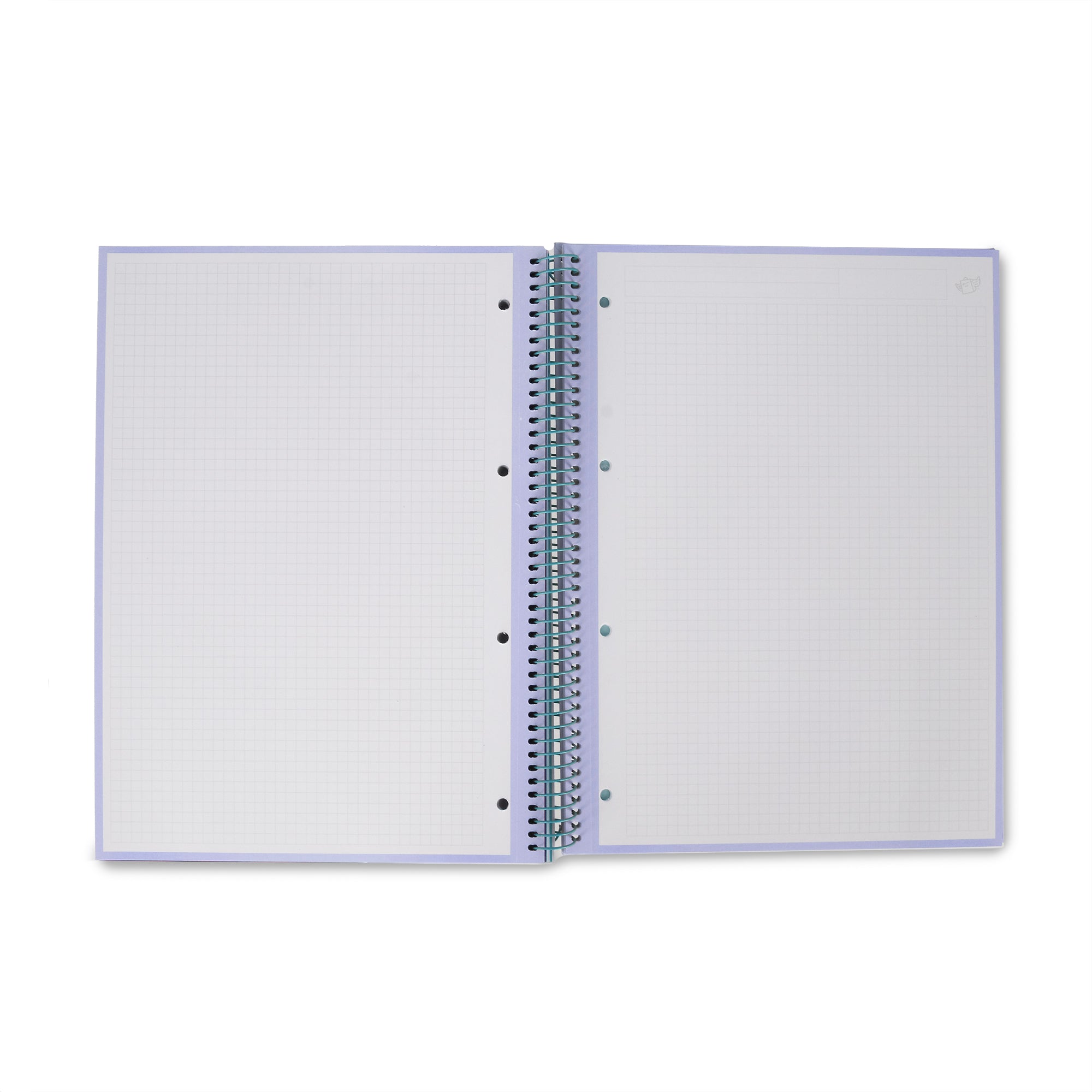 Libreta A4 roja 120 sheets - Grid paper and micro-perforated