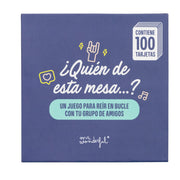 Juego de cartas para amigos Mr. Wonderful - ¿Quién de esta mesa...?