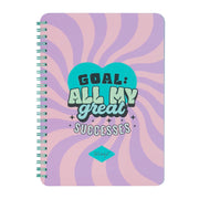 Caderno A5 - Objetivo: todos os meus grandes sucessos 