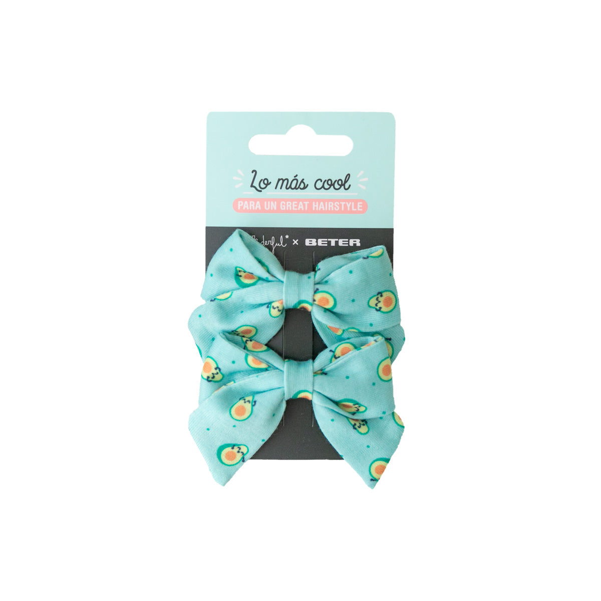 Presilha de cabelo para criança Beter - Abacate