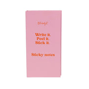 Set de notas adhesivas- Write it. Peel it. Stick it.