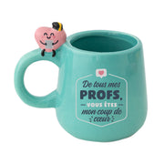 Mug avec message pour les profs Mr. wonderful - De tous mes profs, vous êtes mon coup de cœur