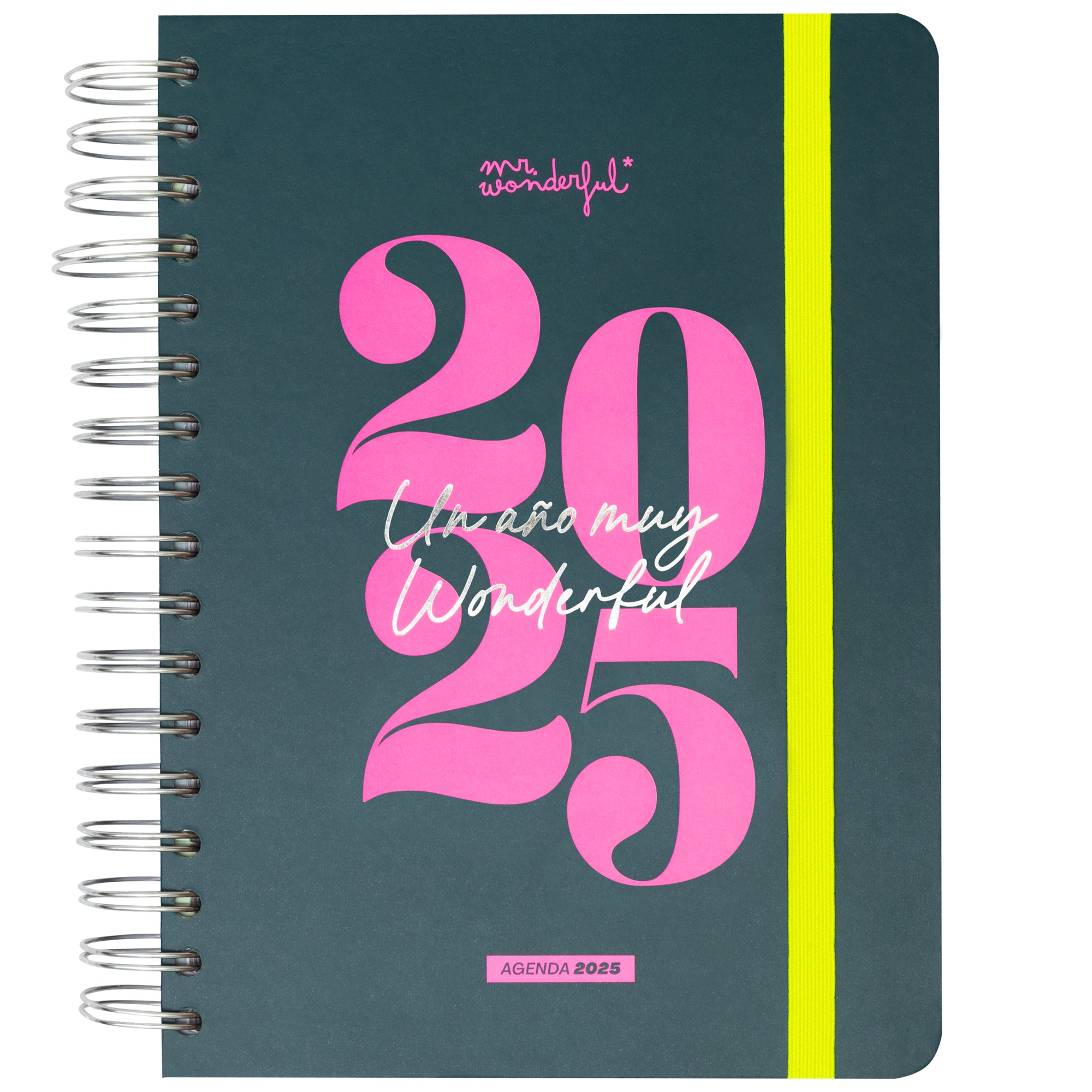 Agenda Office 2025 Diaria - Un año muy wonderful.