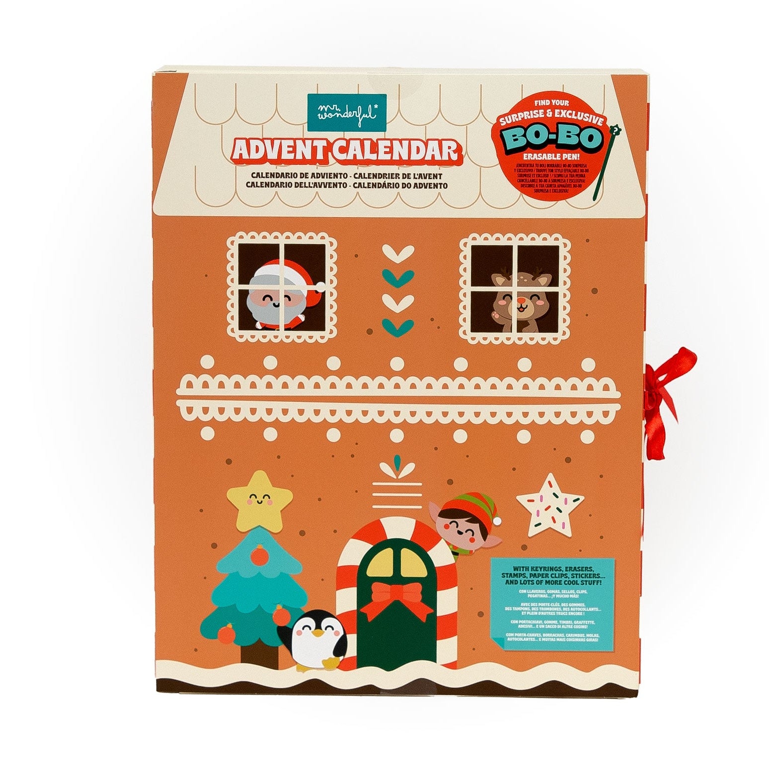 Calendario de adviento de Mr. Wonderful con regalitos sorpresa