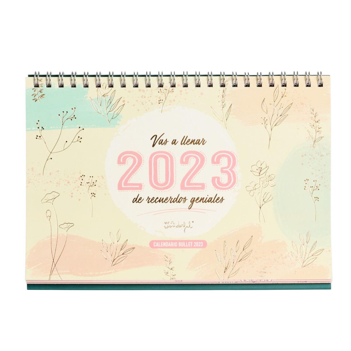 Calendario bullet - Vas a llenar 2023 de recuerdos geniales