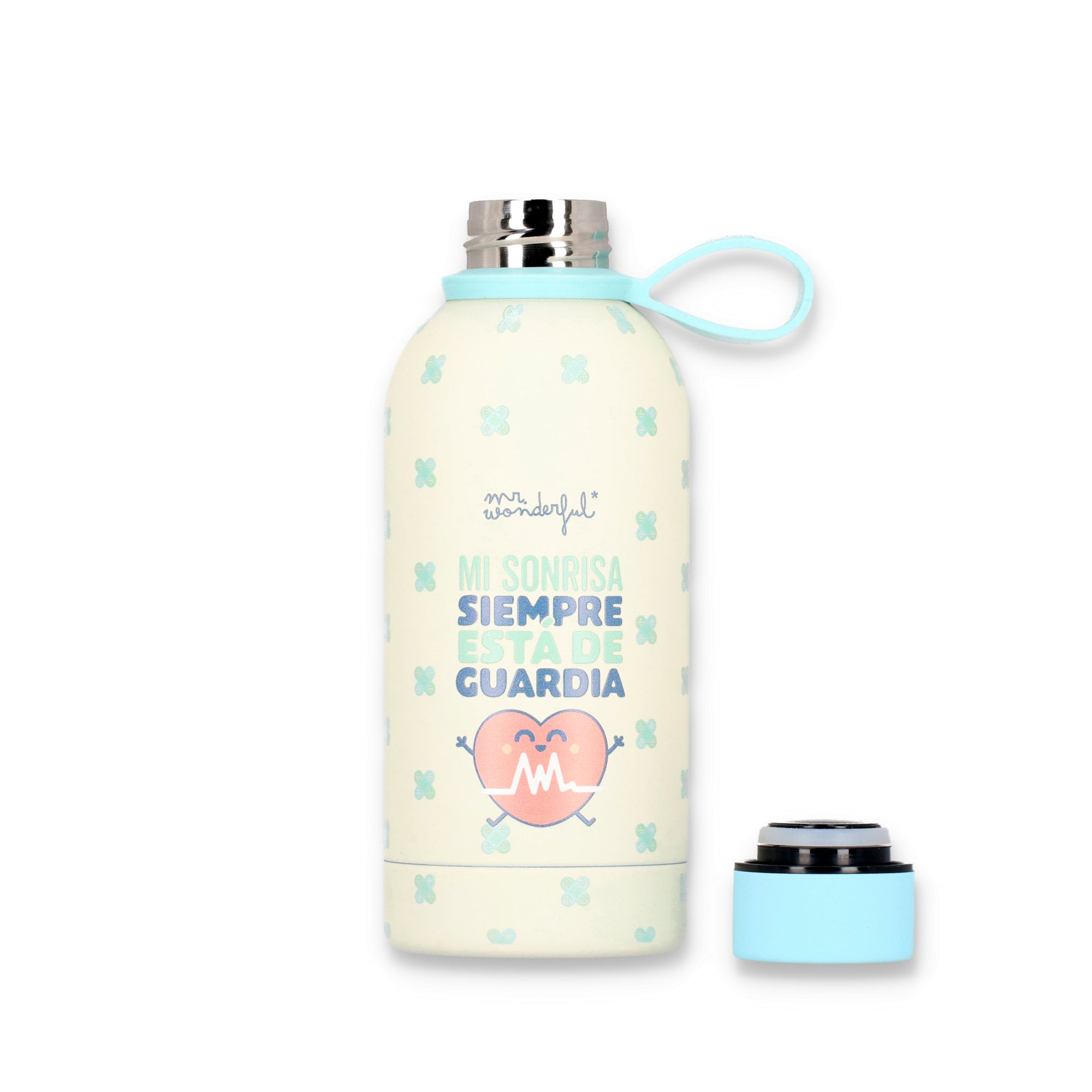 Botella térmica 350 ml - Mi sonrisa siempre está de guardia