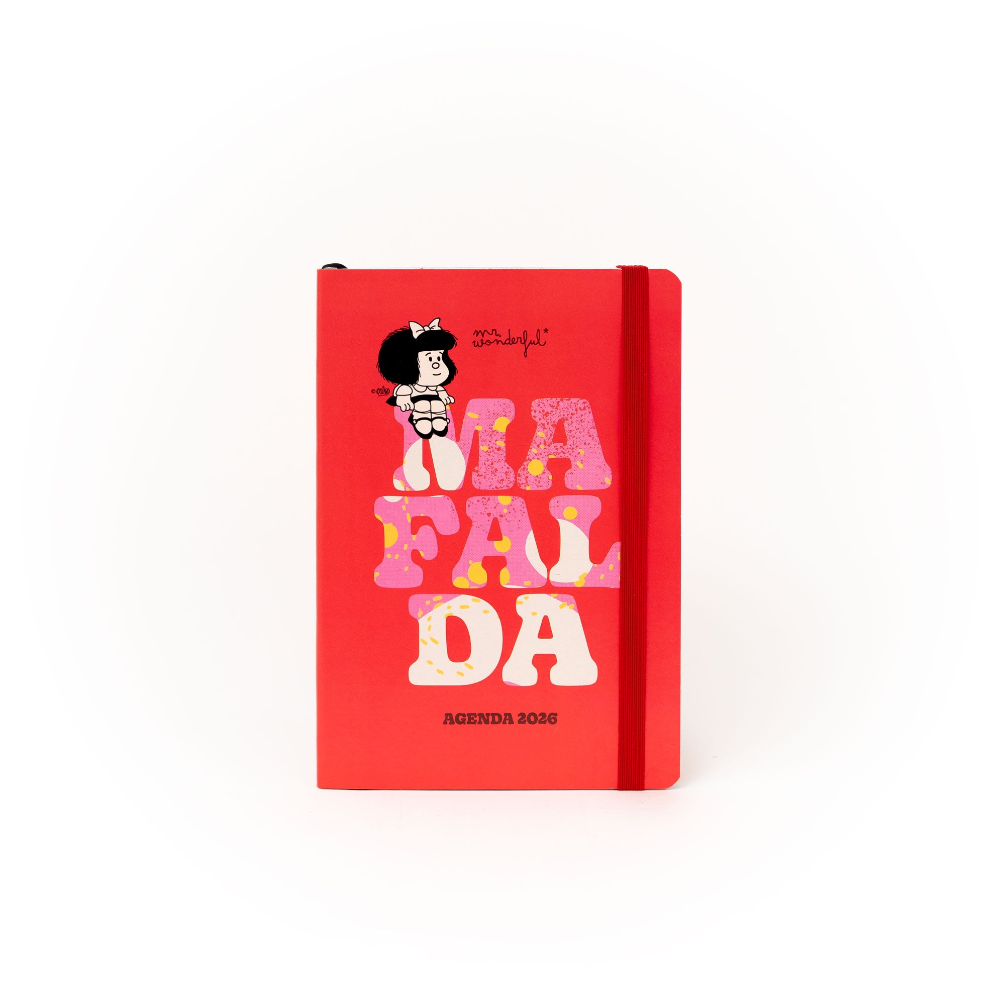Set de Agenda Pocket A5 2026 Semanal - Mafalda | Mr.Wonderful