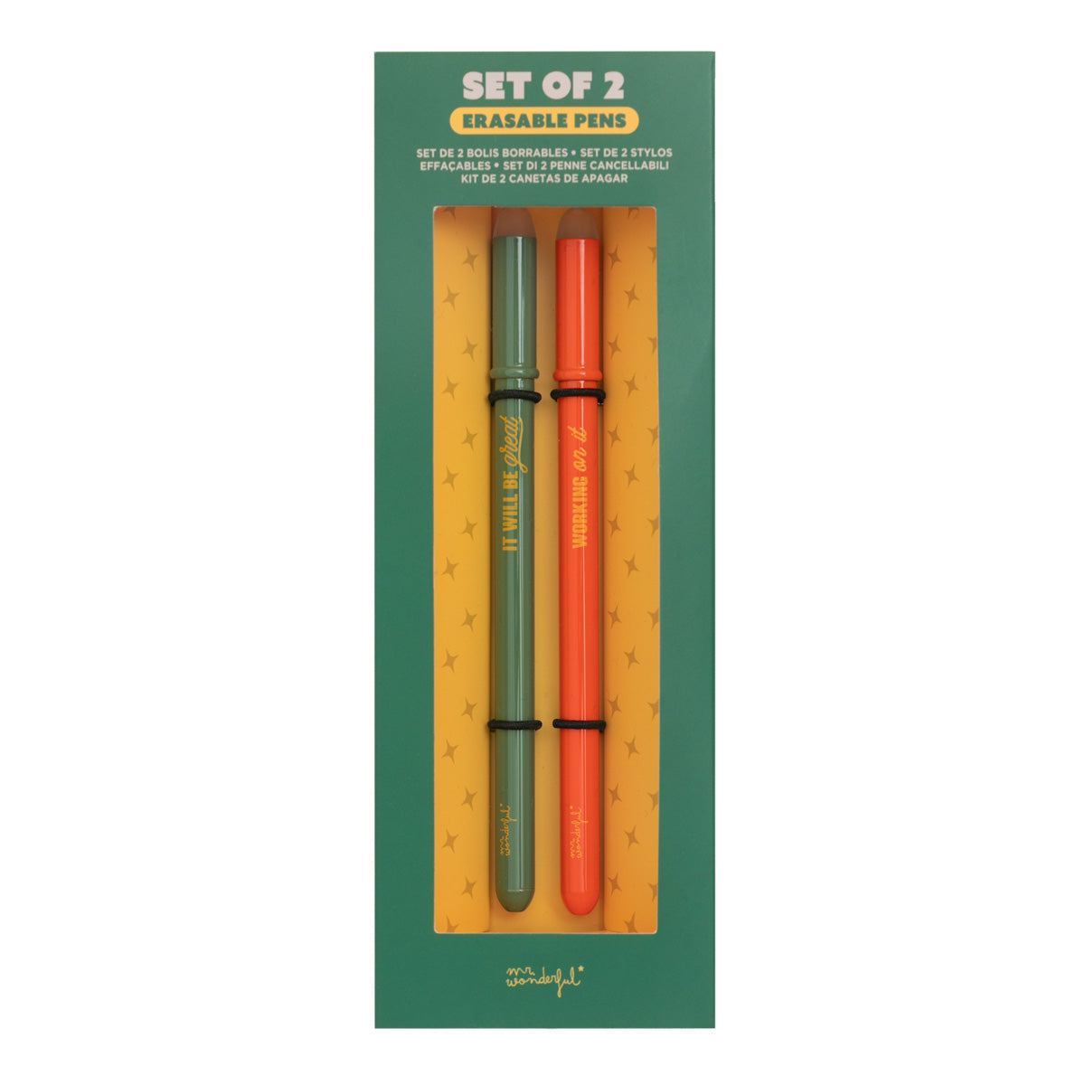 Multicoloured pen - Never stop