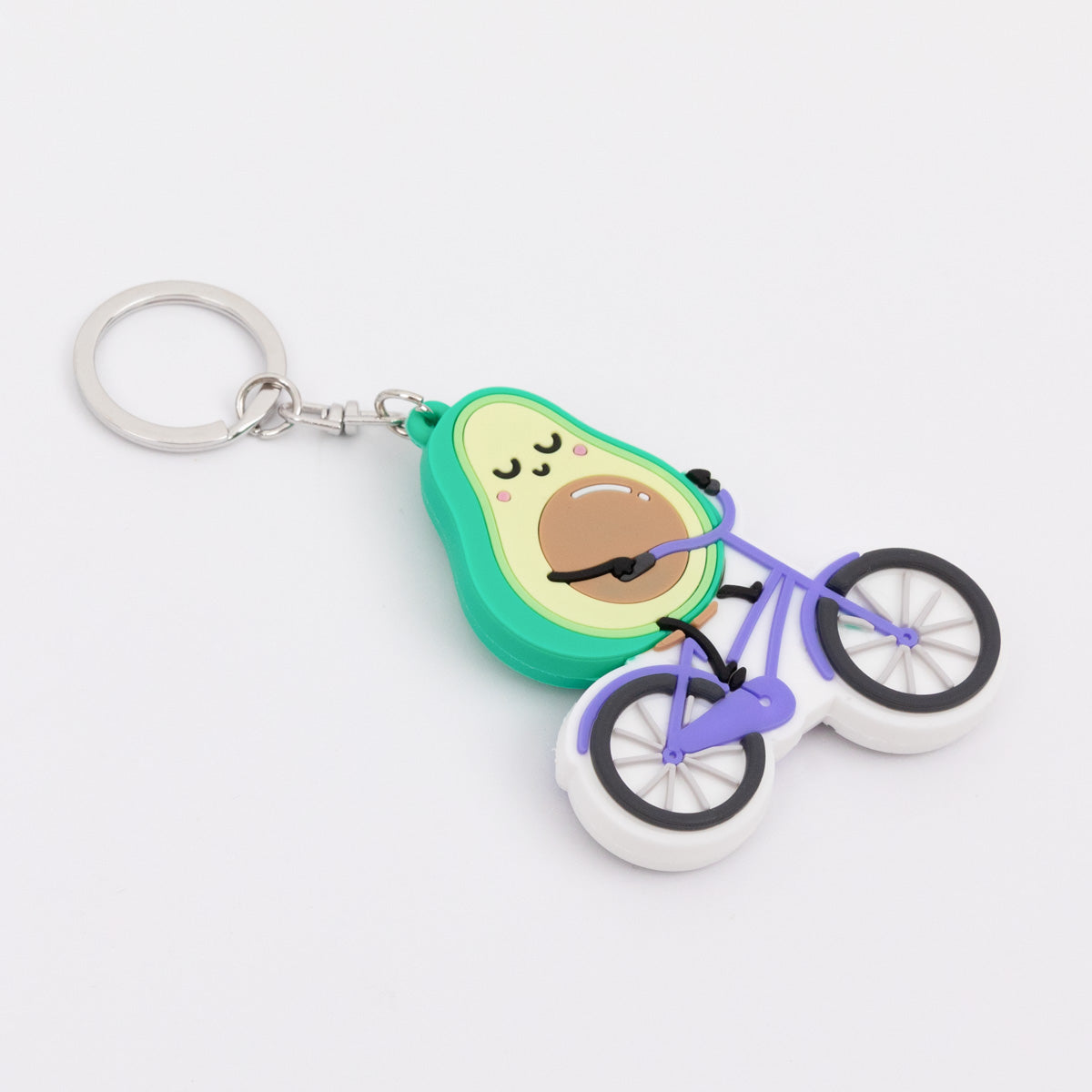Llavero Aguacate Mr Wonderful - Avocado on a bike