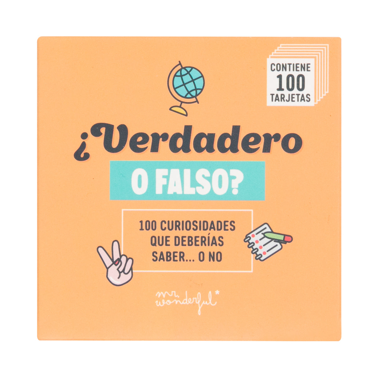 Juego de cartas - ¿Verdadero o falso?