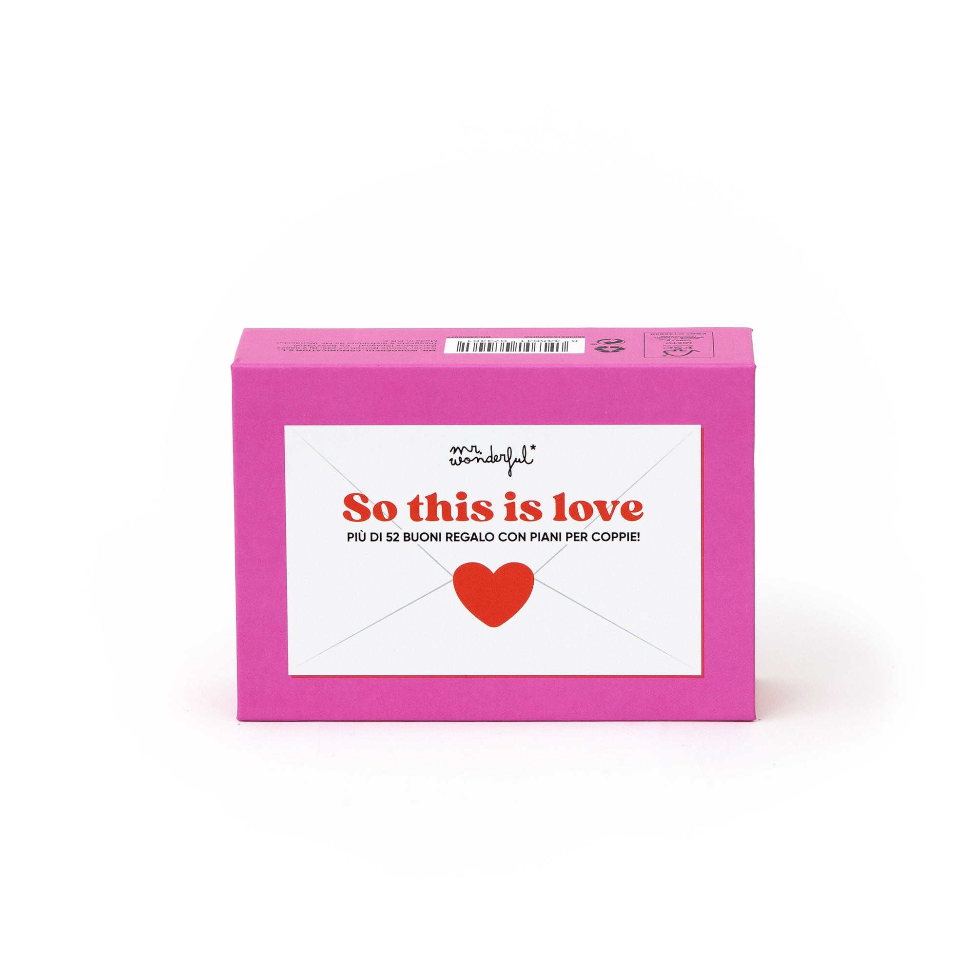 Buoni per… di coppia (buoni regalo) - So this is love | Mr.Wonderful