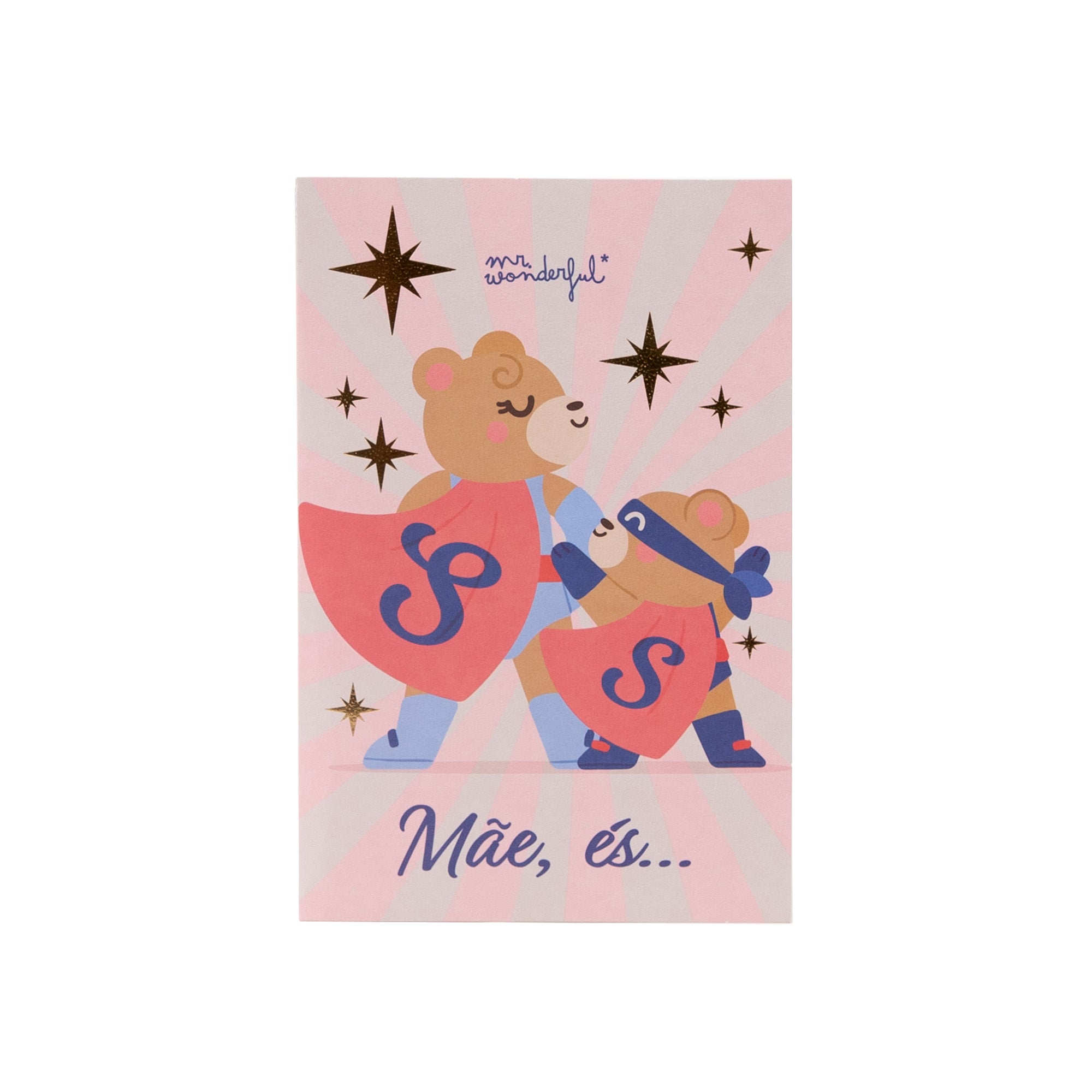 Postal - Mãe, és SUPERPODERURSA