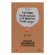Copa de balón - La copa hasta arriba y el perreo hasta abajo