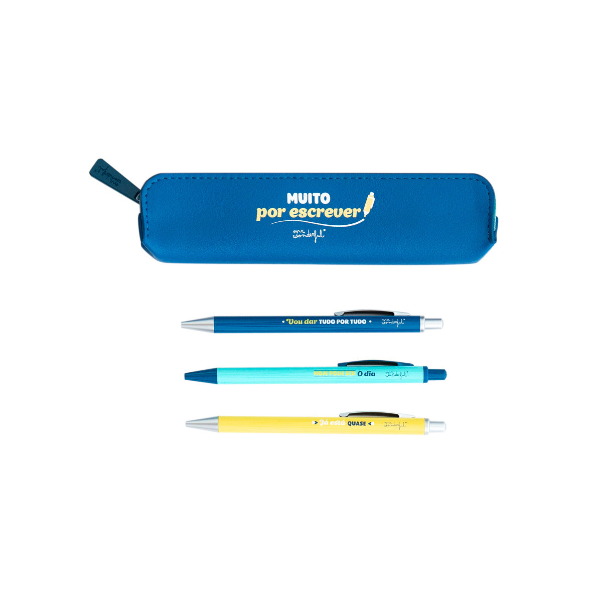 Writing set - Muito por escrever