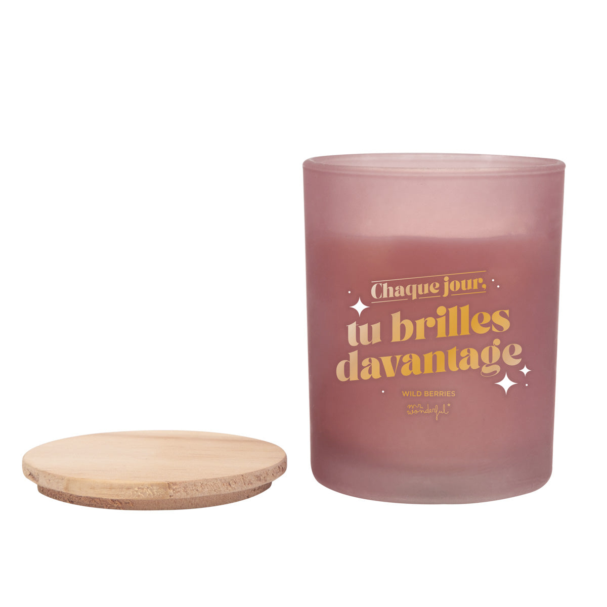 Bougie parfumée - Chaque jour, tu brilles davantage 