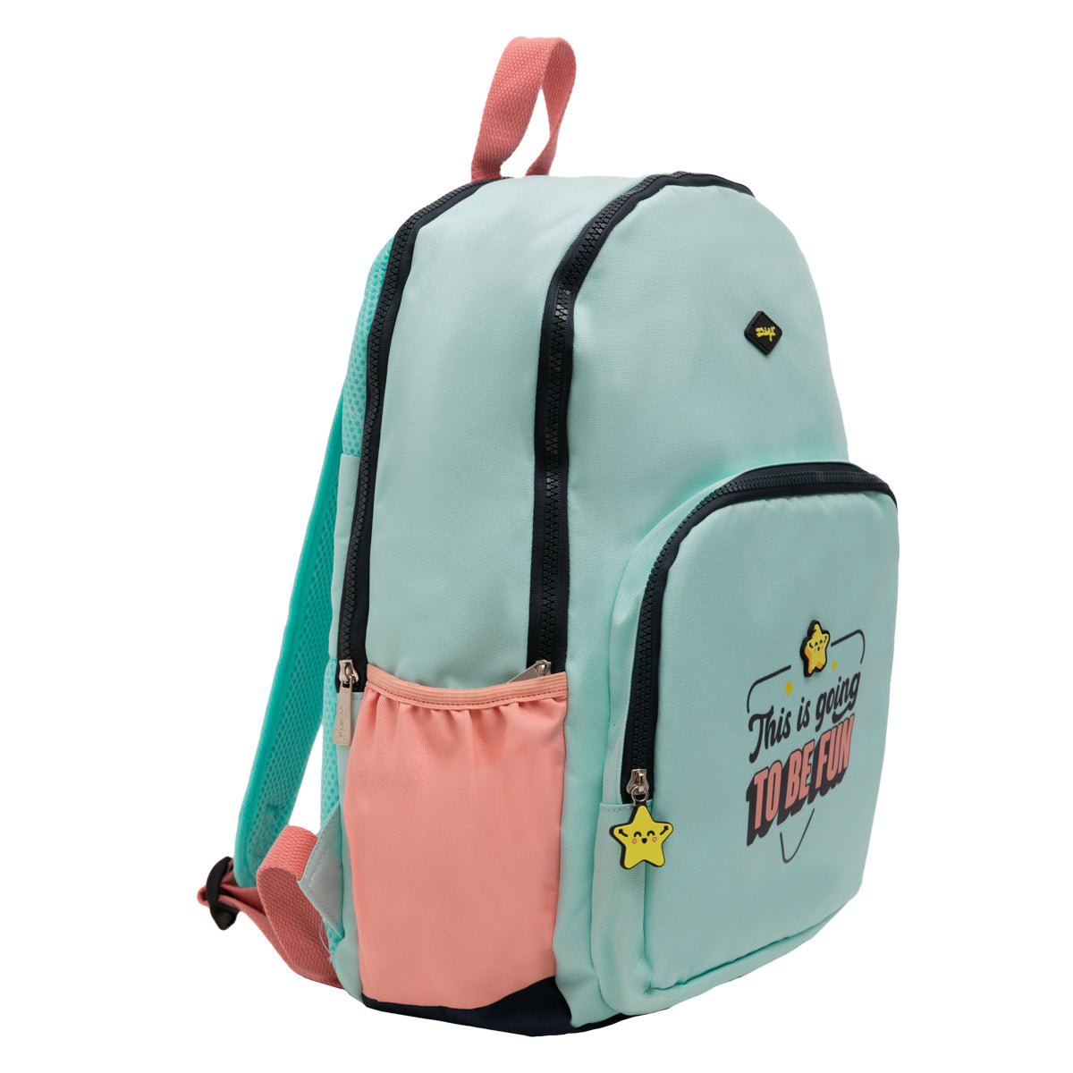 Mochila Backpack con doble zip - This is going to be fun