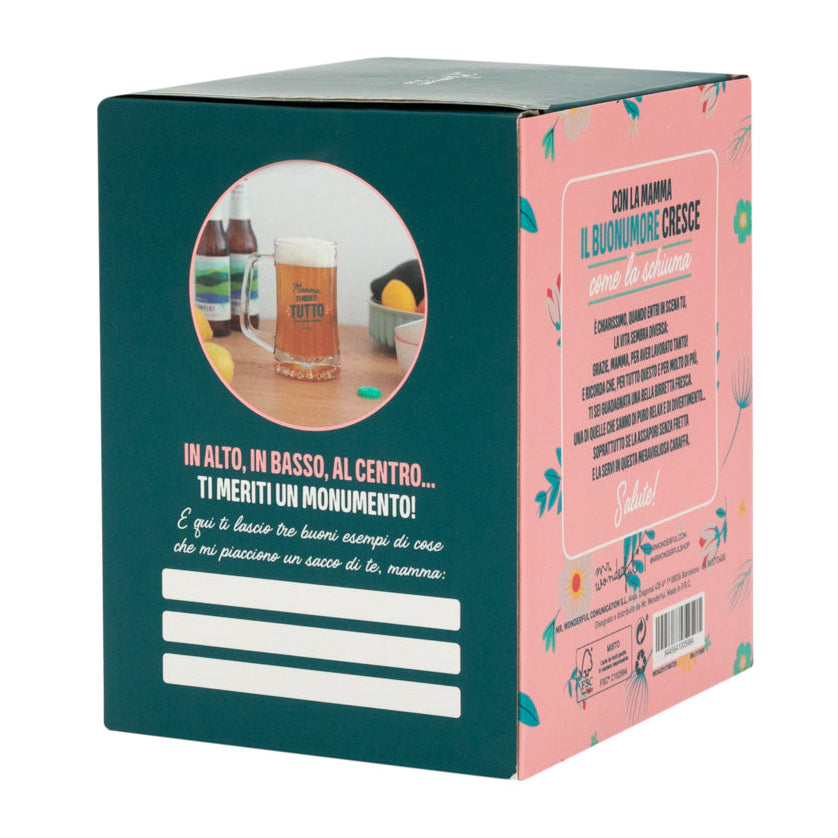 Caraffa di birra - Mamma, ti meriti tutto (anche questa birretta)