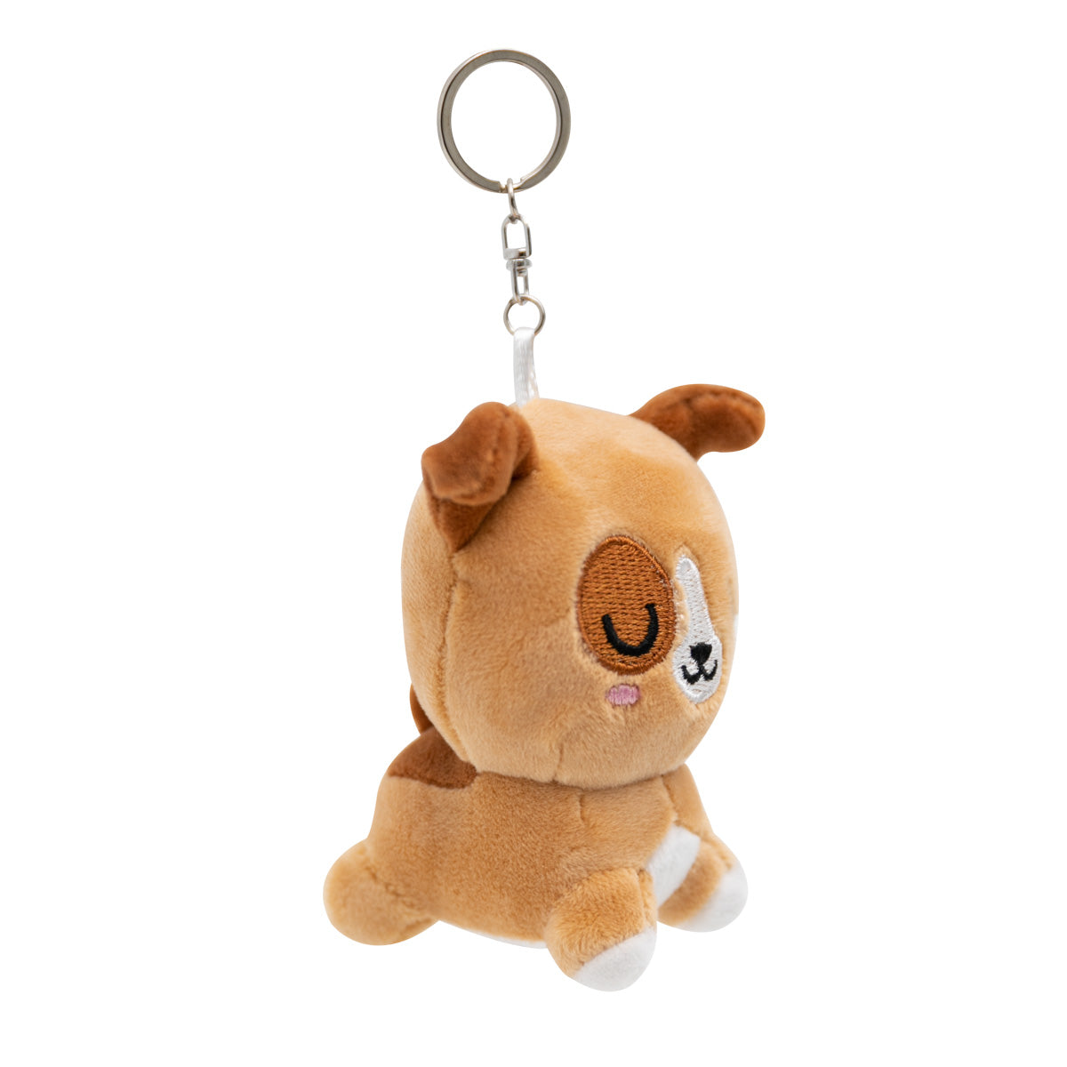 Chaveiro de pelúcia pequeno - Cachorro 
