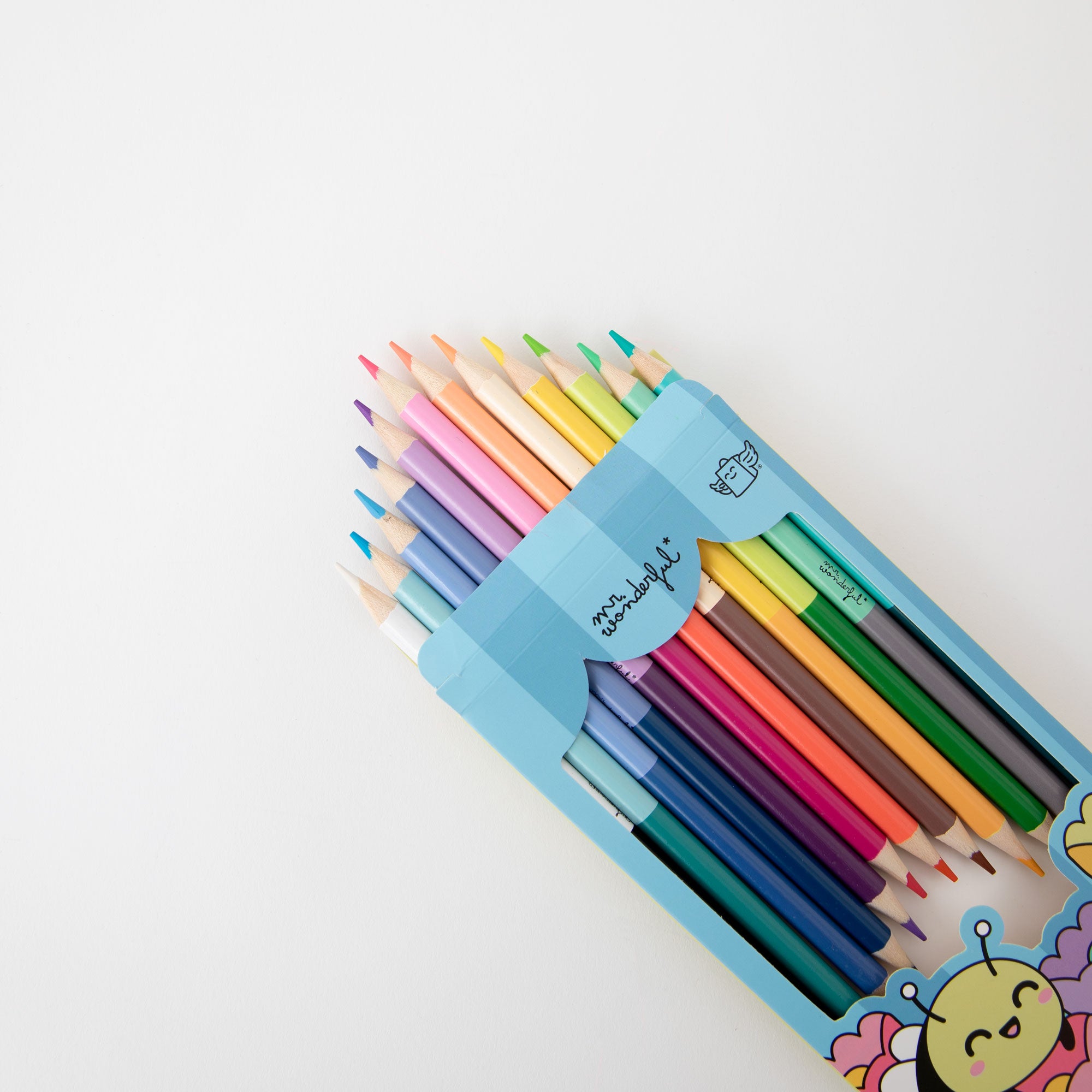 12 Lápices de colores de doble punta – ¡El doble de color para el triple de diversión!