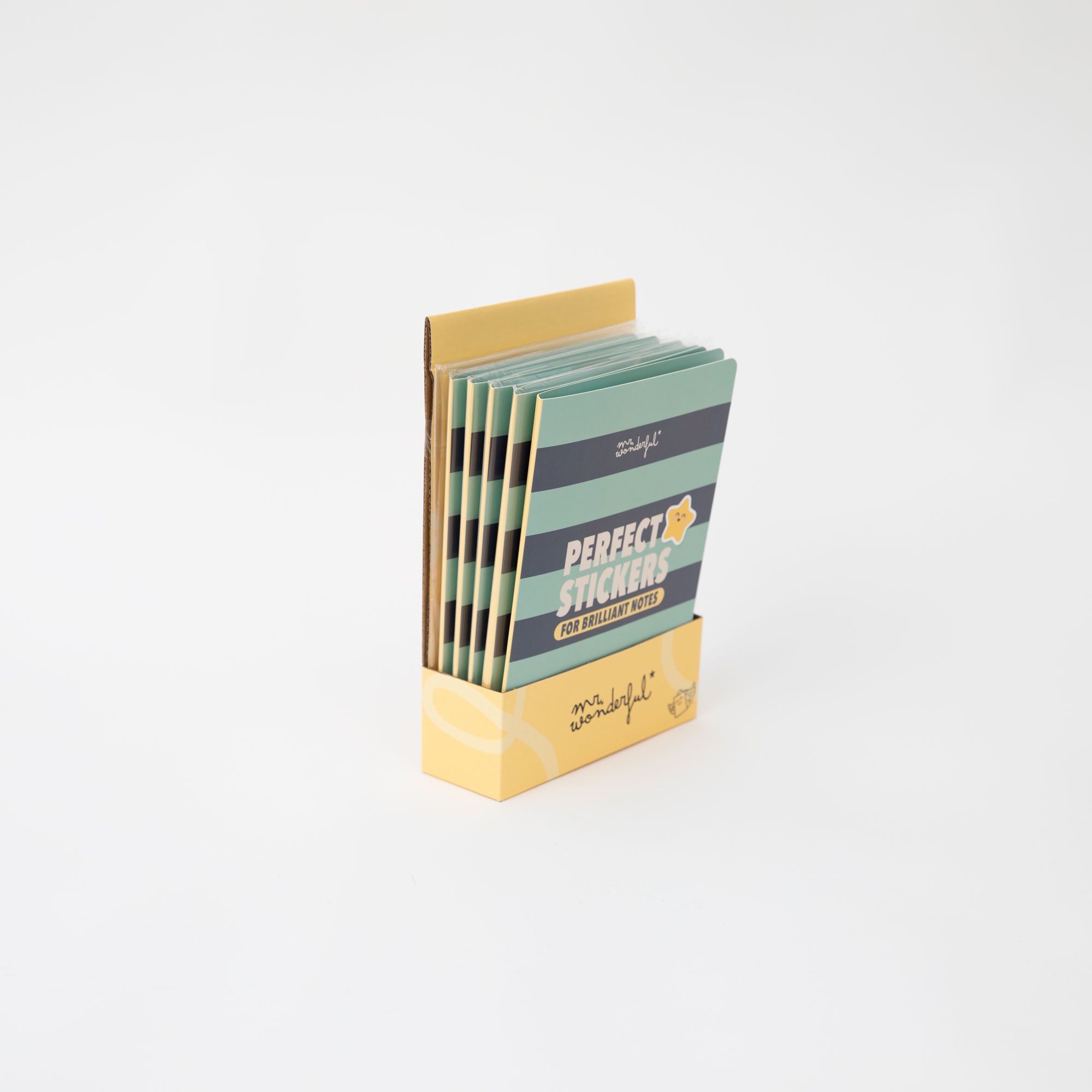 Carnet avec des autocollants super cool et des notes autocollantes – Des autocollants parfaits pour des notes brillantes