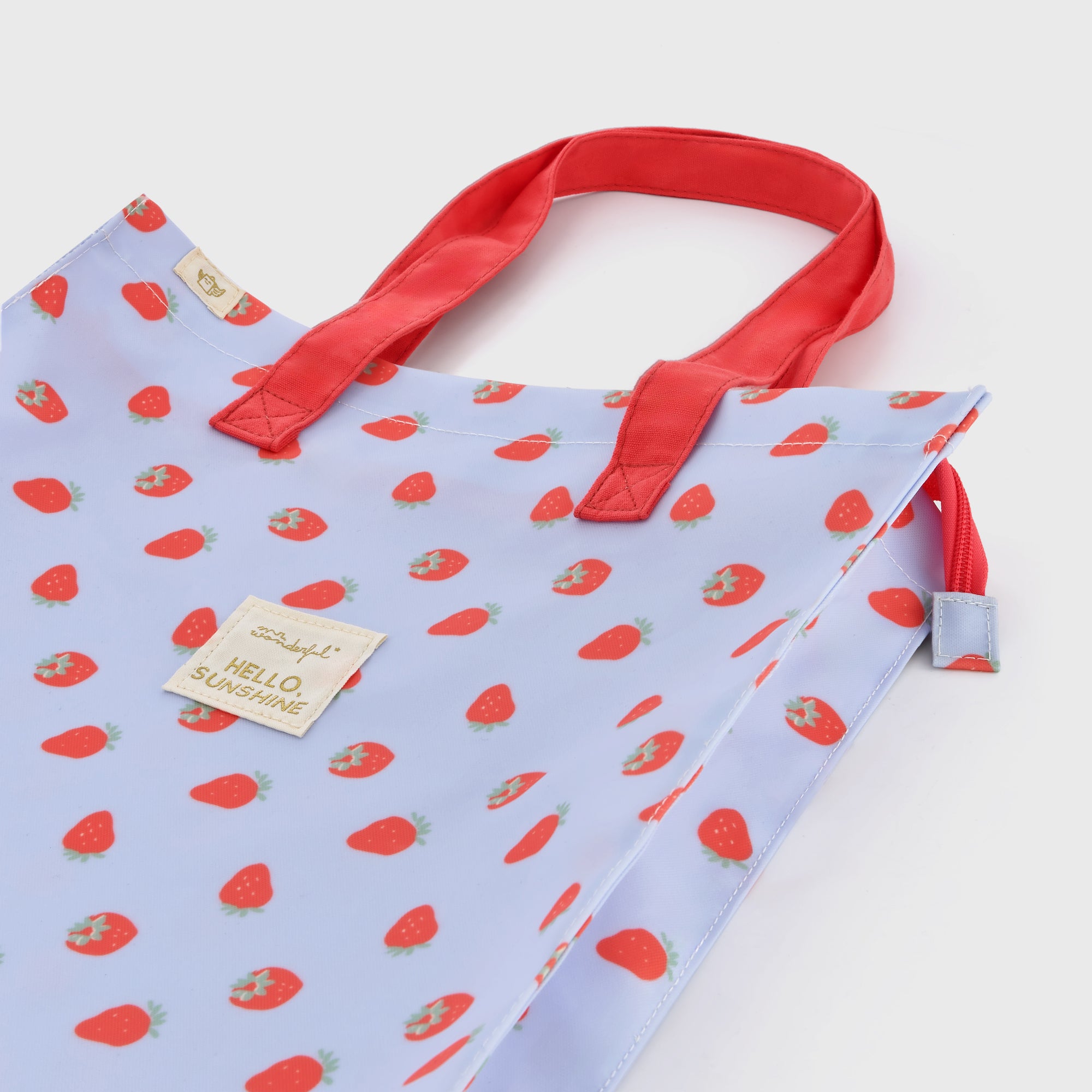 Tote bag strawberries - Hello, sunshine!