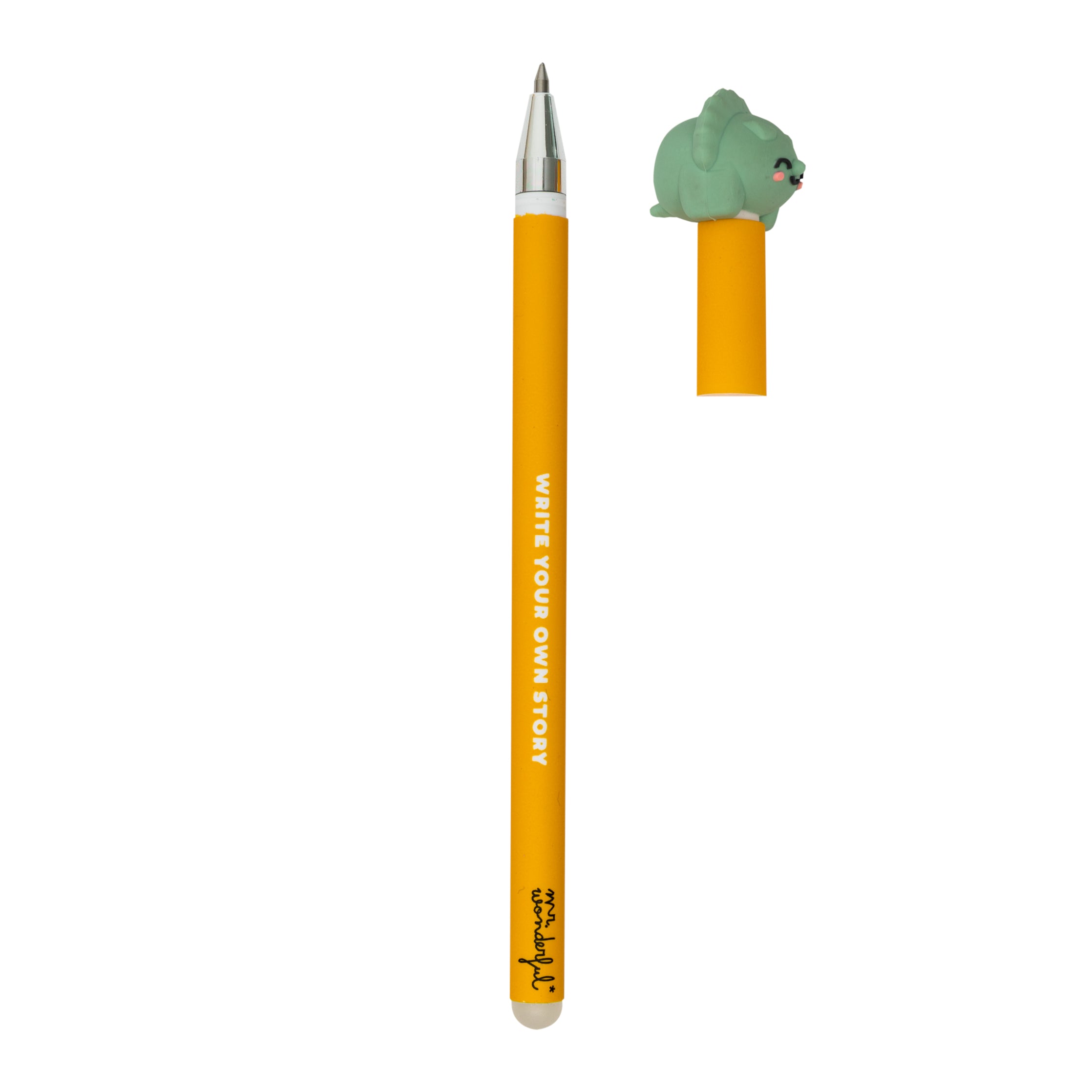Erasable pen Bo-Bo Dinosaur Triceratops Renato - Write your own story