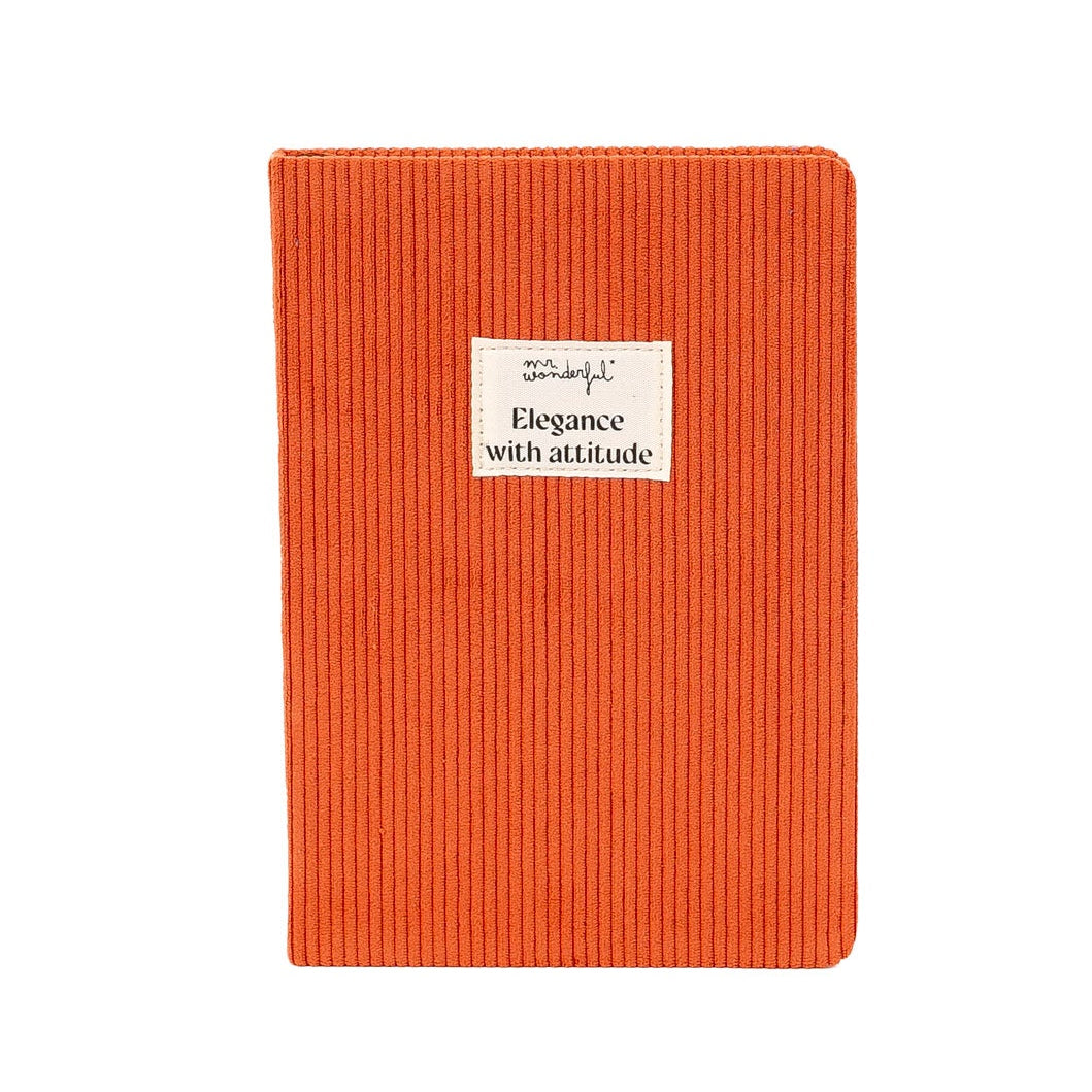 Libreta A5 pana terracota Mr. Wonderful