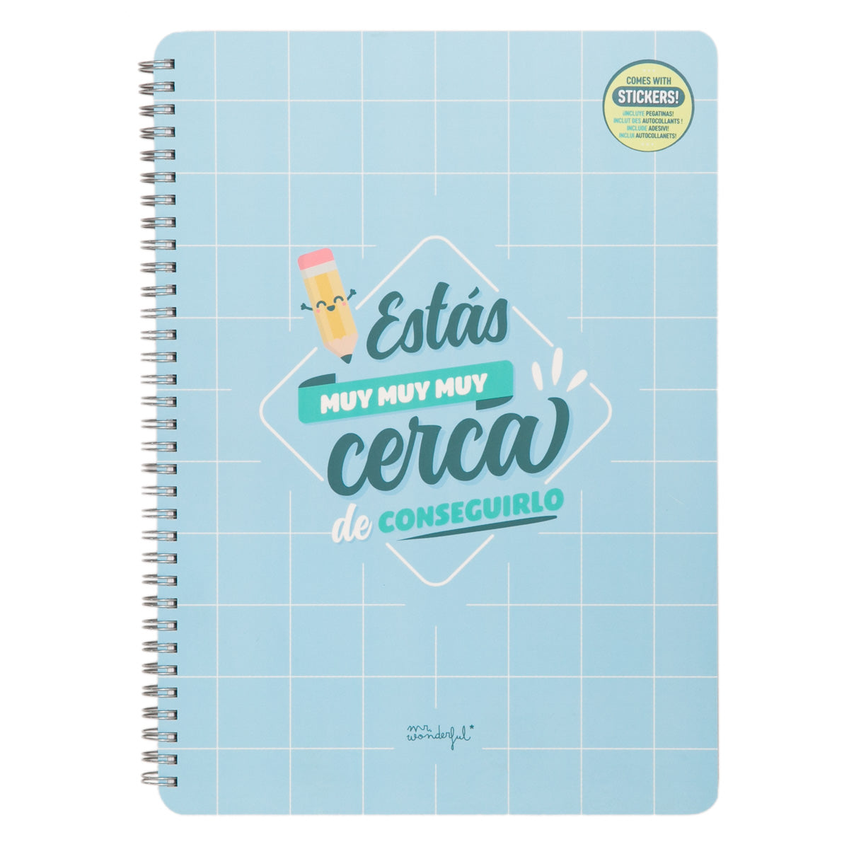 Libreta A4 - Estás muy muy muy cerca de conseguirlo