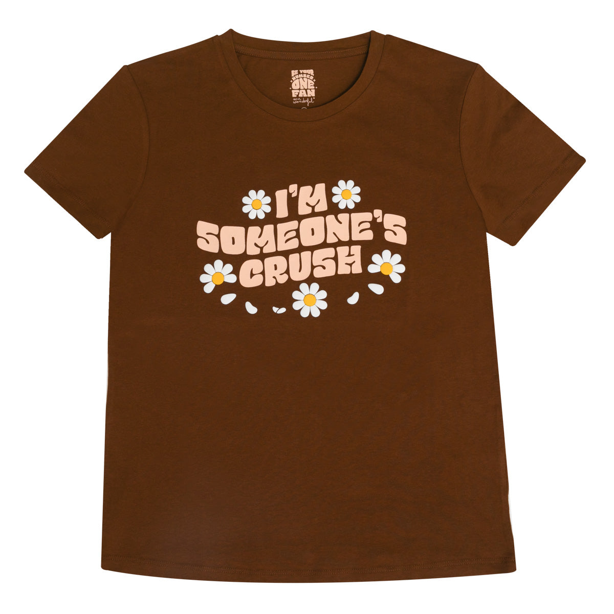 T-shirt with short sleeves M size - I'm someone's crush