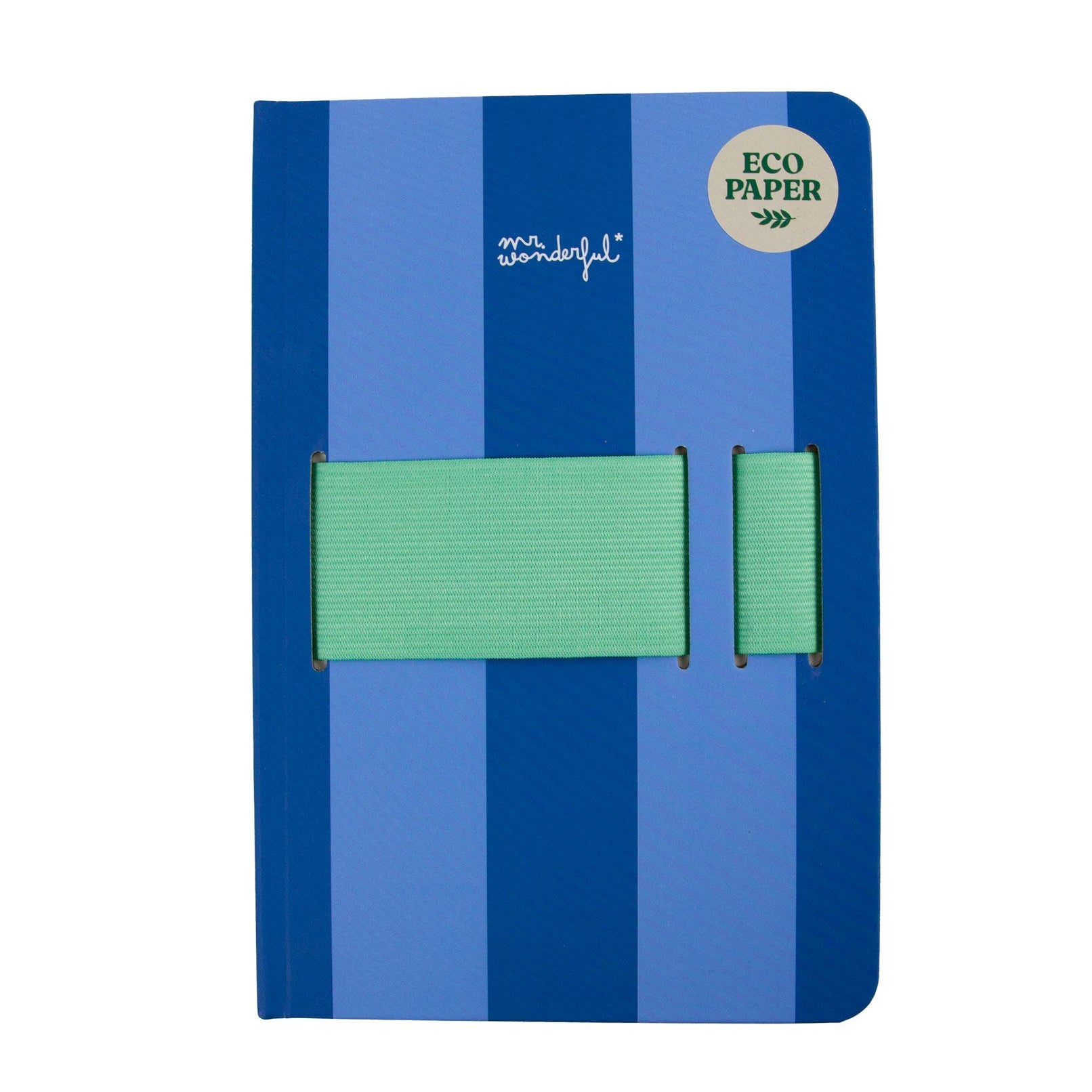 Libreta A5 con soporte para móvil azul - Believe it or not, sometimes I write by hand