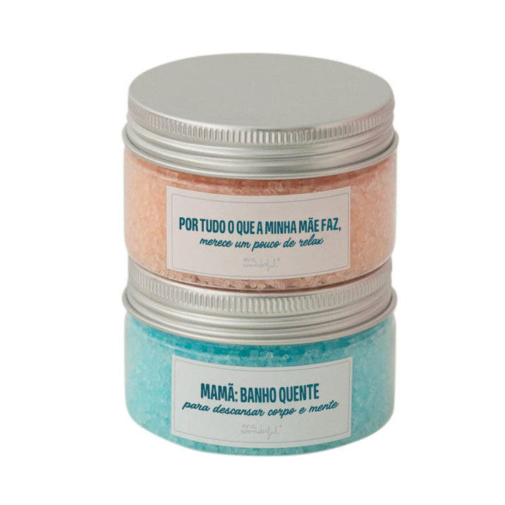 Coffret de soins pour maman - Savon de bain + bougie 