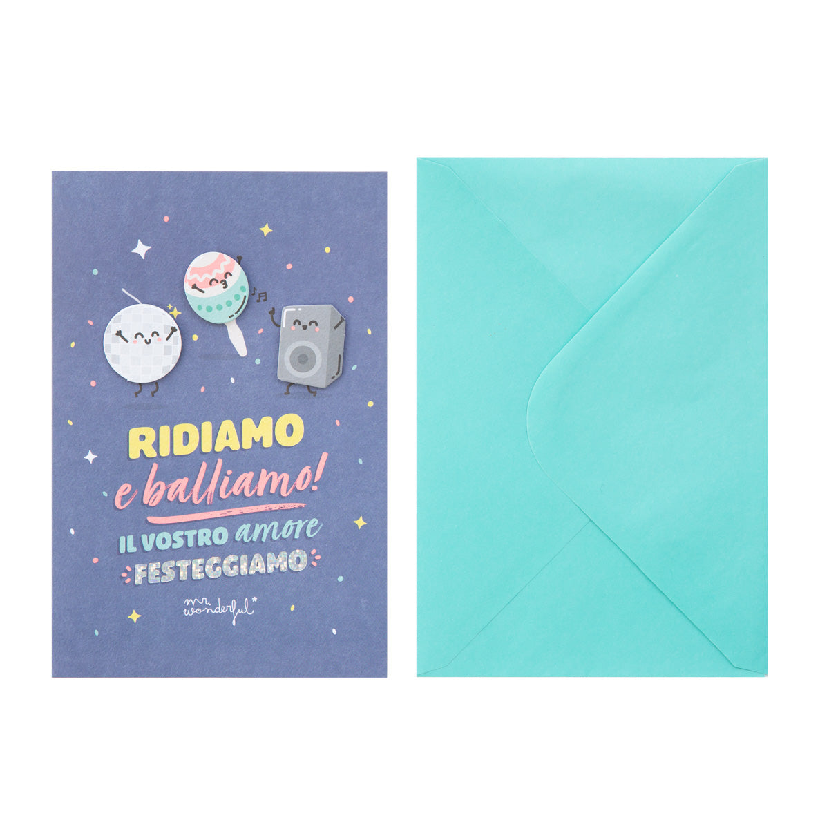 Biglietto d'auguri - Il vostro amore festeggiamo