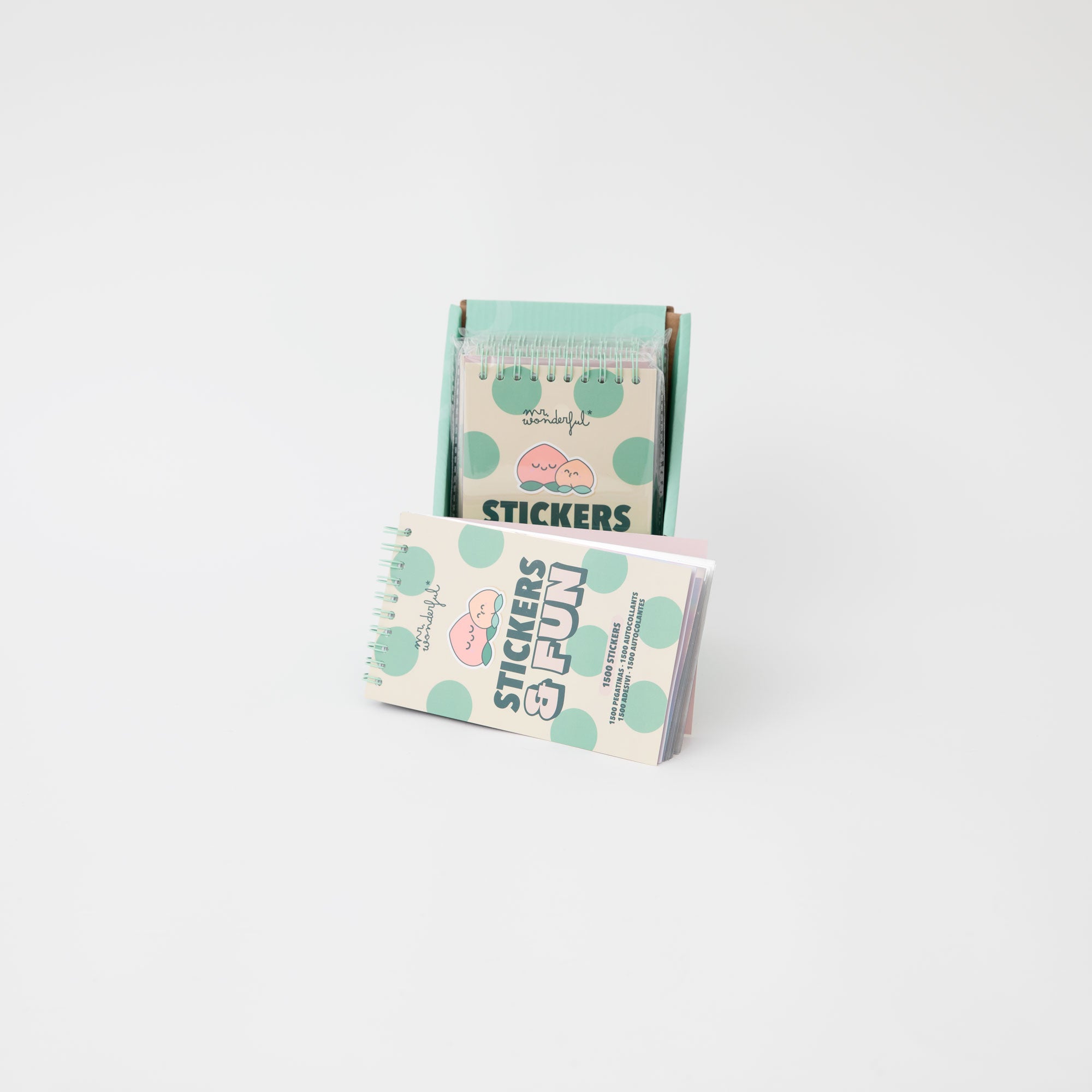 Block de pegatinas transparentes - Stickers & fun