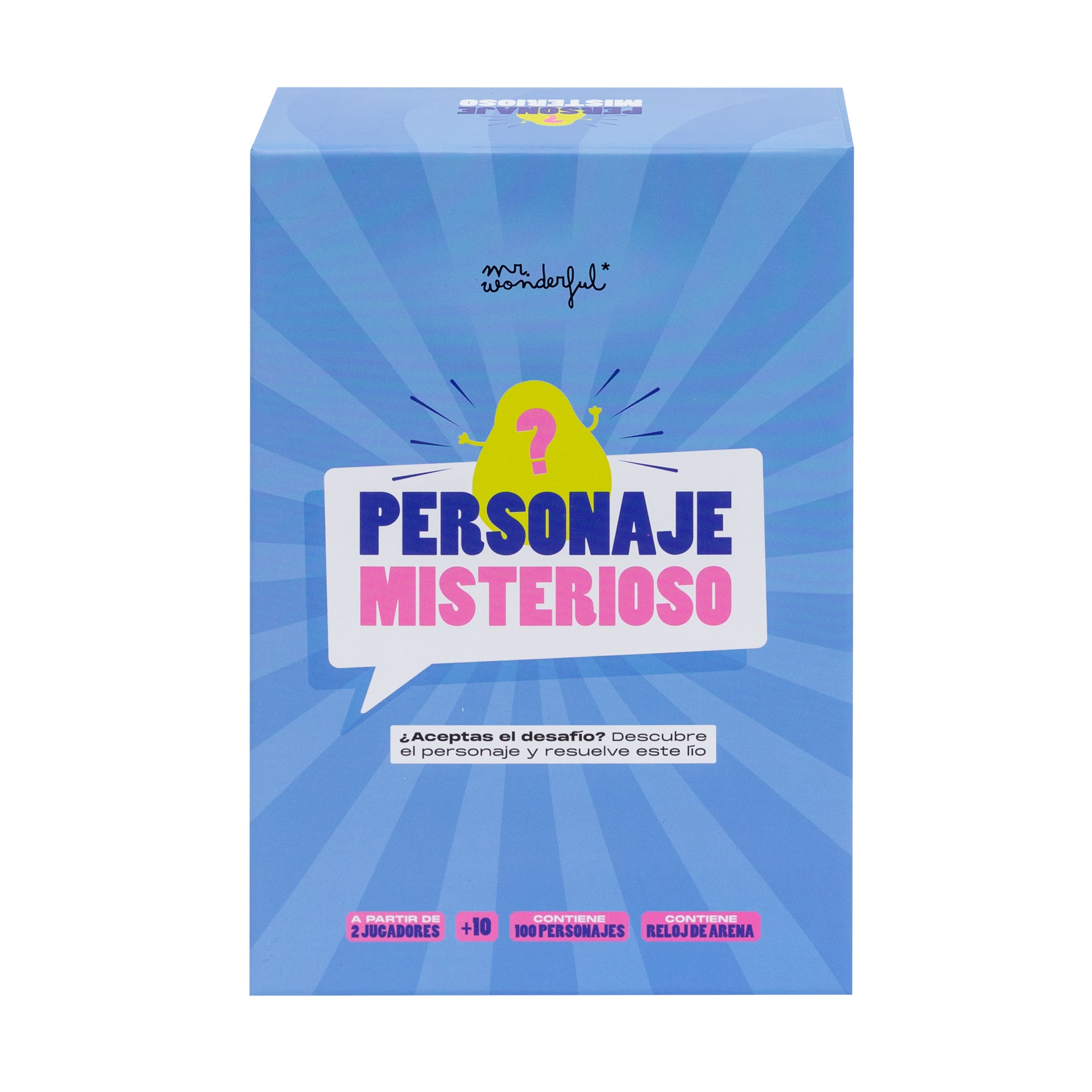 Juego de cartas - Personaje misterioso